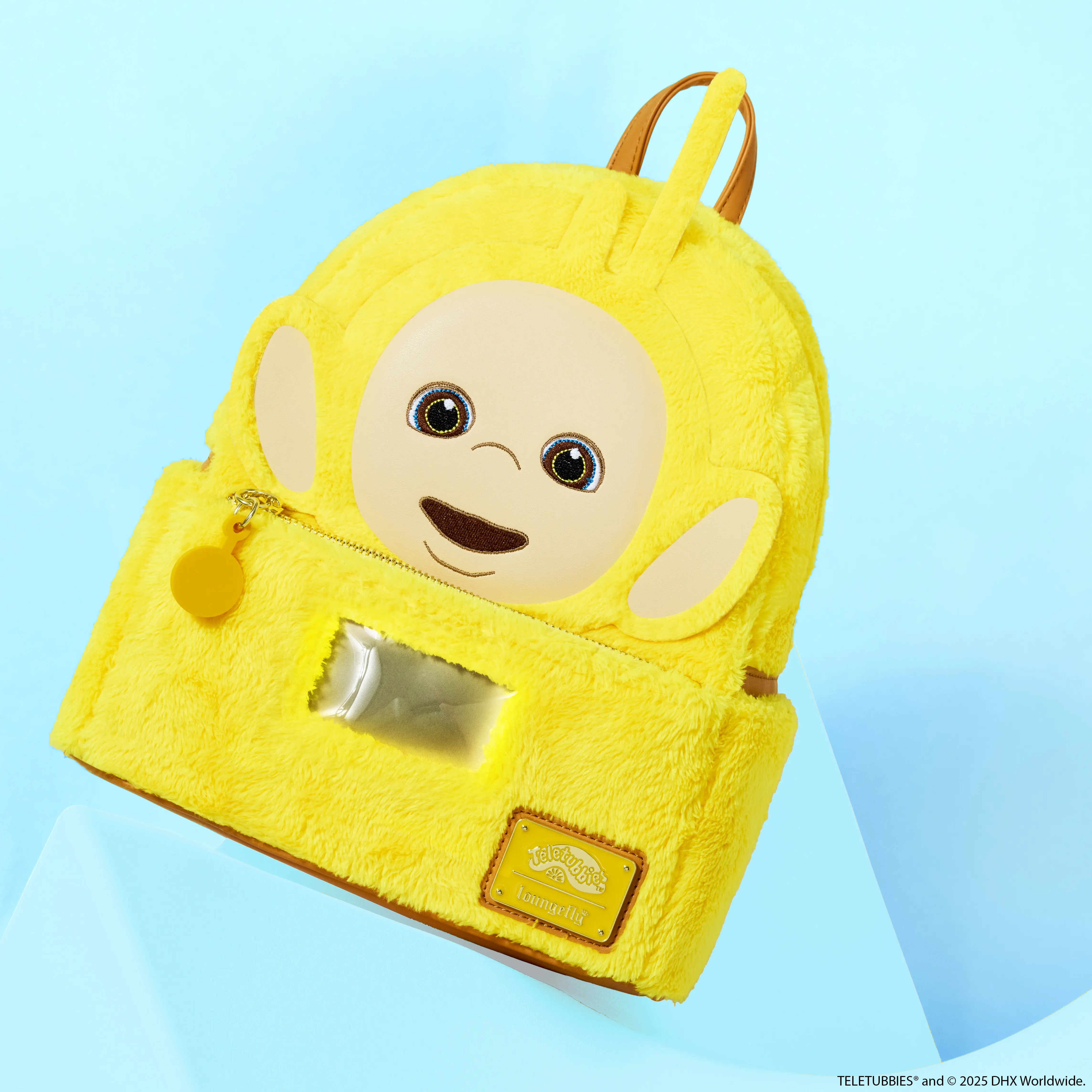 Teletubbies Laa-Laa Plush Cosplay Light Up Mini Backpack - Image 3