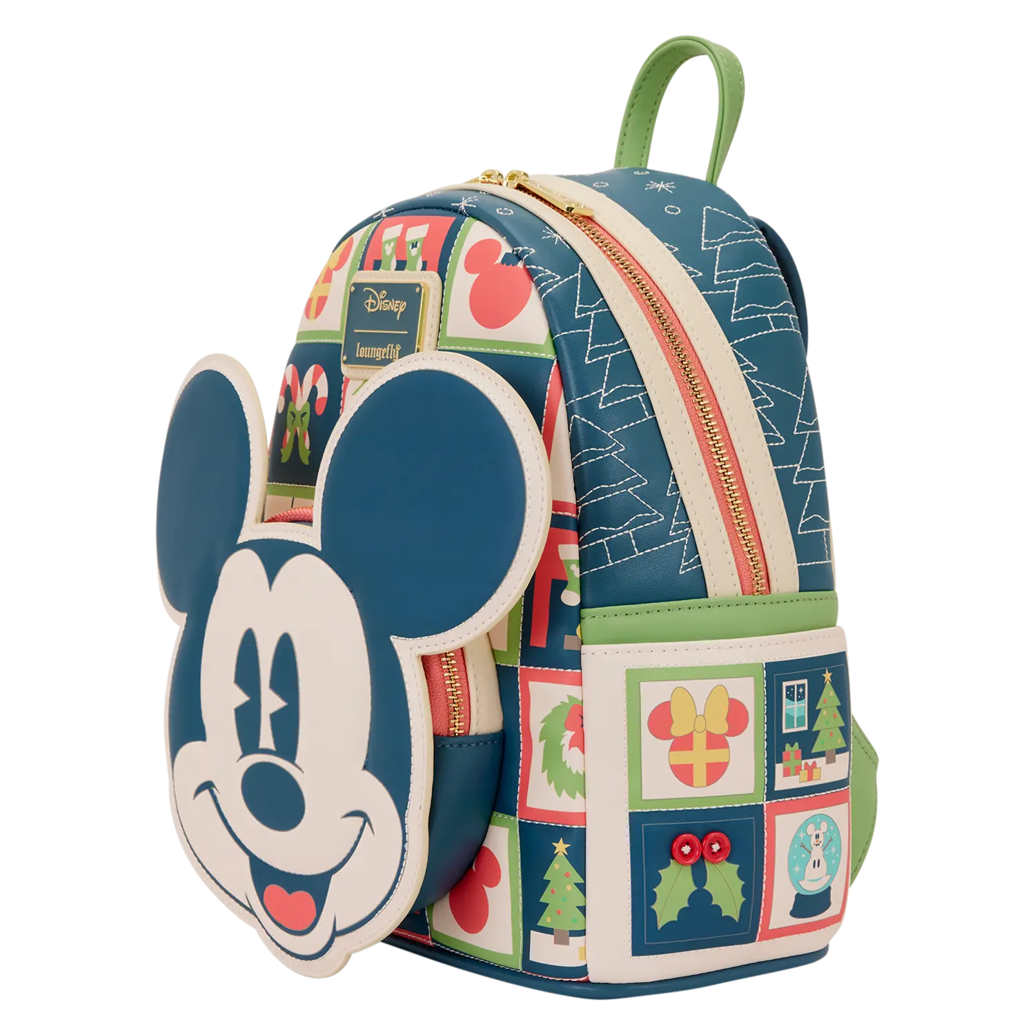 Mickey Mouse Holiday Mini Backpack - Image 4