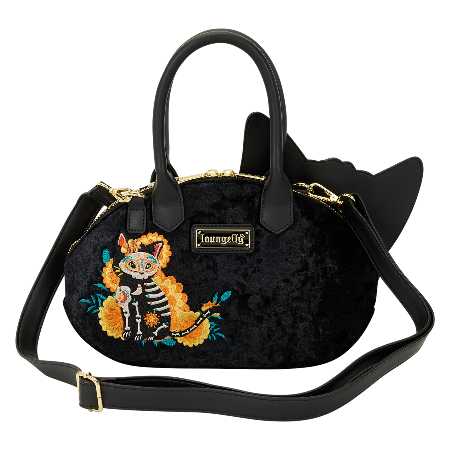 Loungefly Día de los Muertos Cat Alebrije Crossbody Bag - Image 4