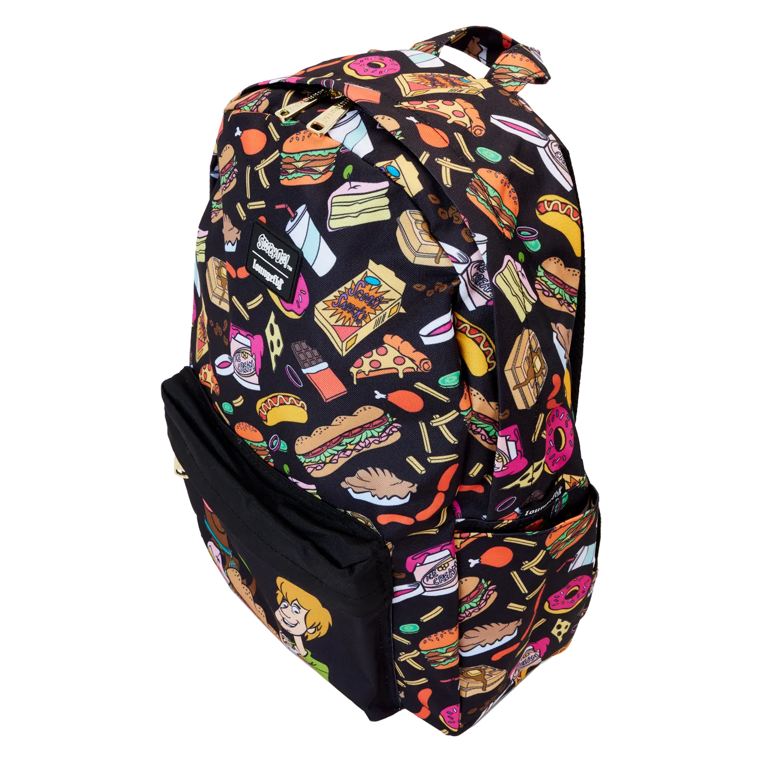 Scooby-Doo Snacks All-Over Print Full-Size Backpack - Image 4