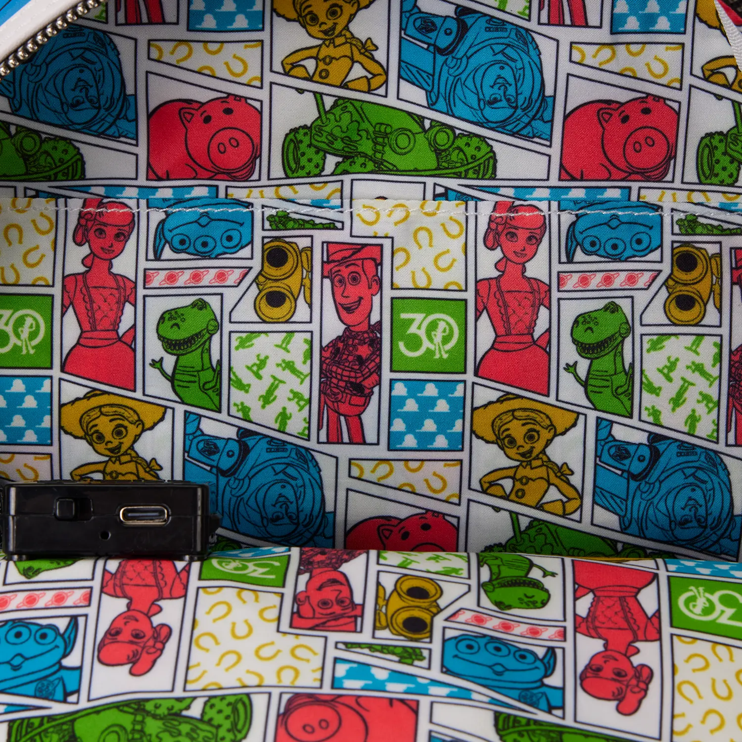 Toy Story 30th Anniversary Buzz Lightyear Glow Mini Backpack - Image 6