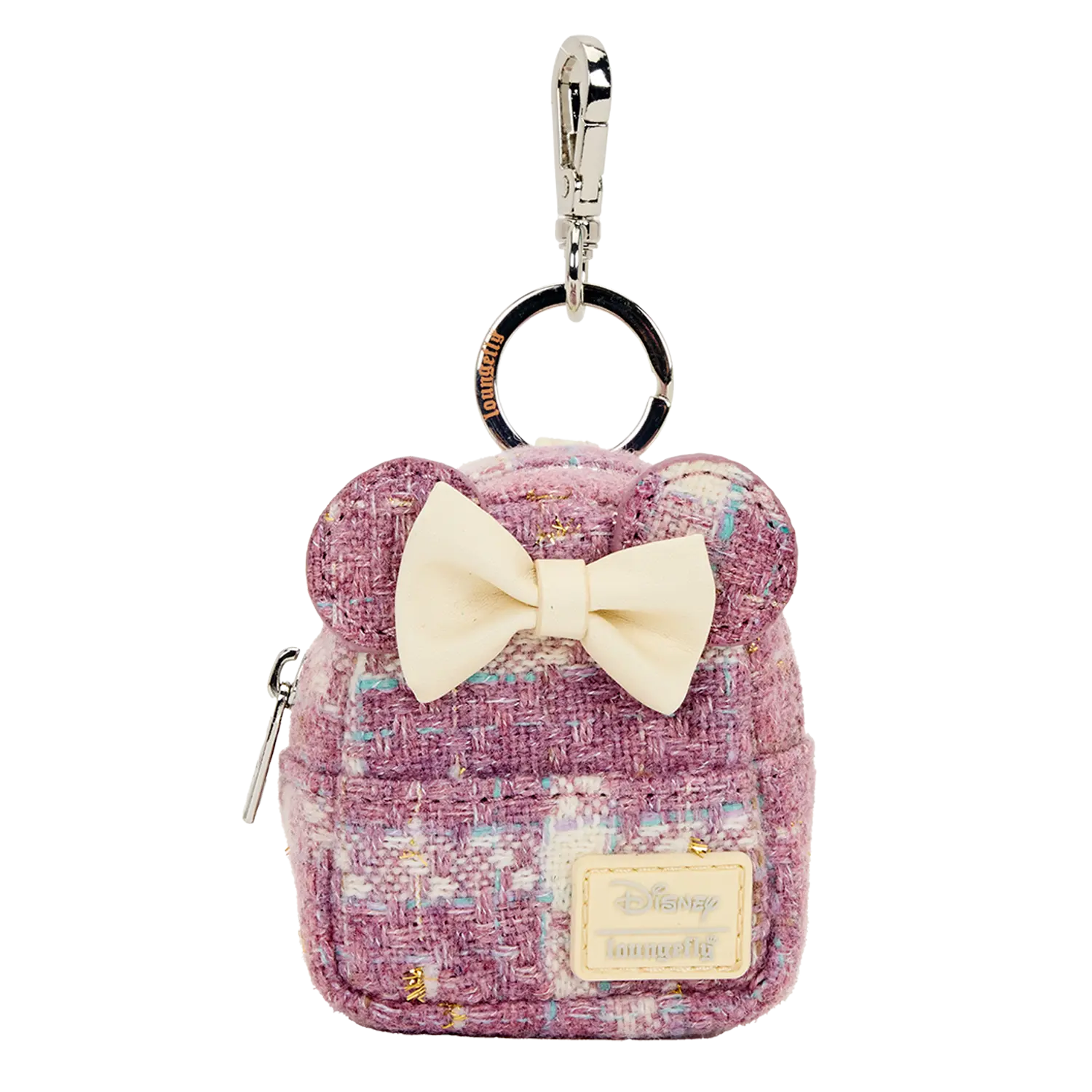 Minnie Mouse Glitter Mystery Mini Backpack Keychain Charm - Image 2