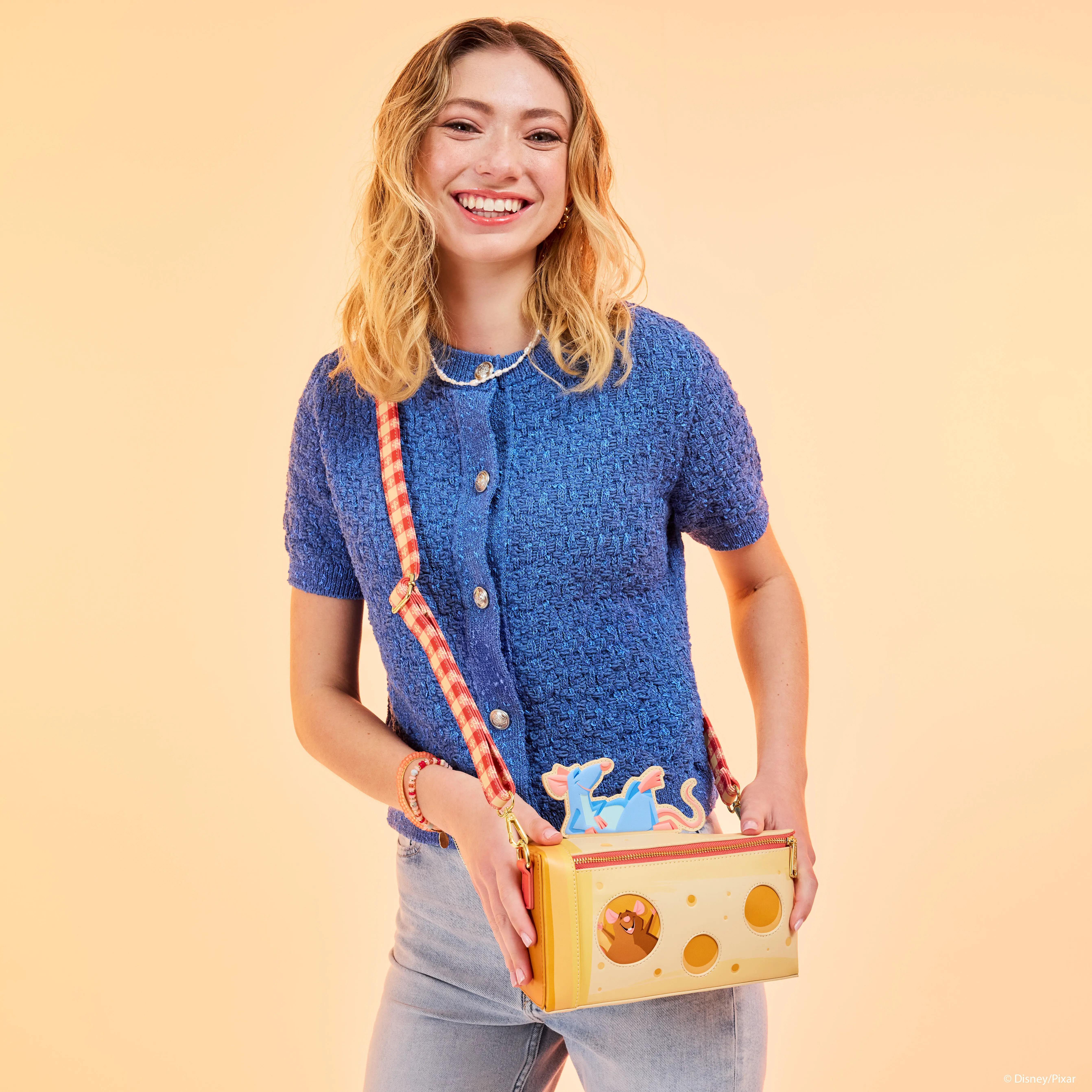 Ratatouille Charcuterie Cheese Figural Crossbody Bag - Image 2