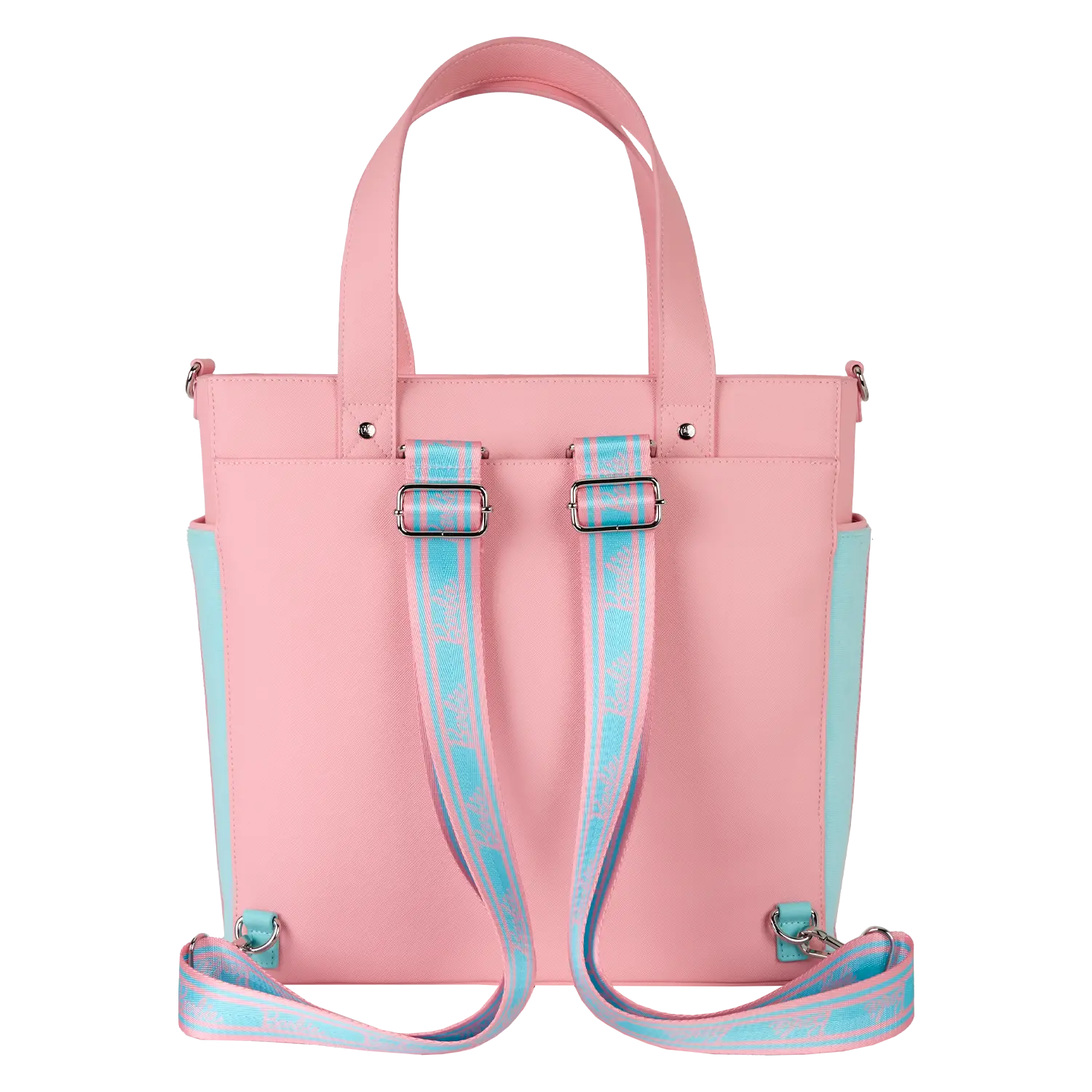 Classic Barbie Terry Cloth Convertible Backpack & Tote Crossbody Bag - Image 4