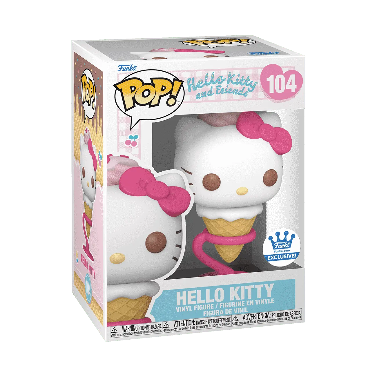 Pop! Hello Kitty as Ice Cream Cone - Image 3