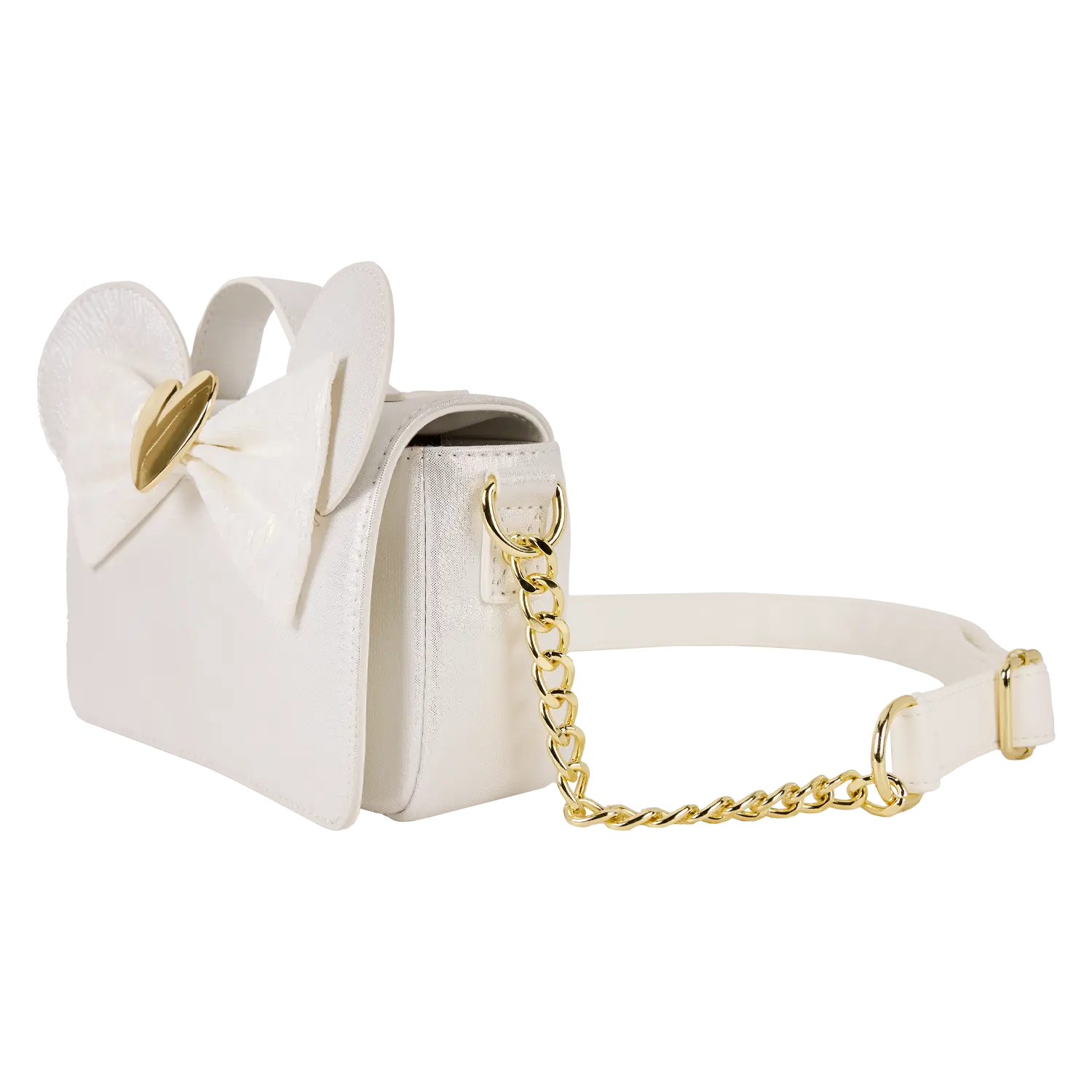 Minnie Mouse Iridescent Lace Wedding Crossbody Bag - Image 5