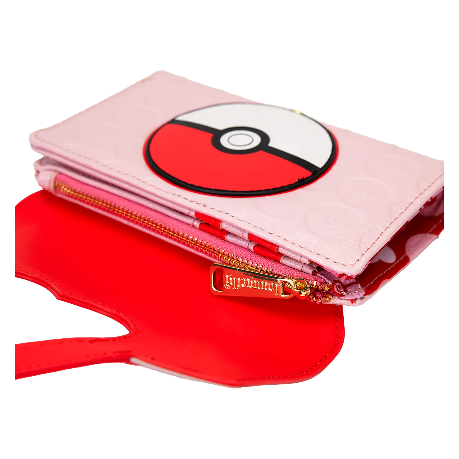 Pokémon Exclusive I Choose You Hearts Flap Zip Around Wallet - Image 5