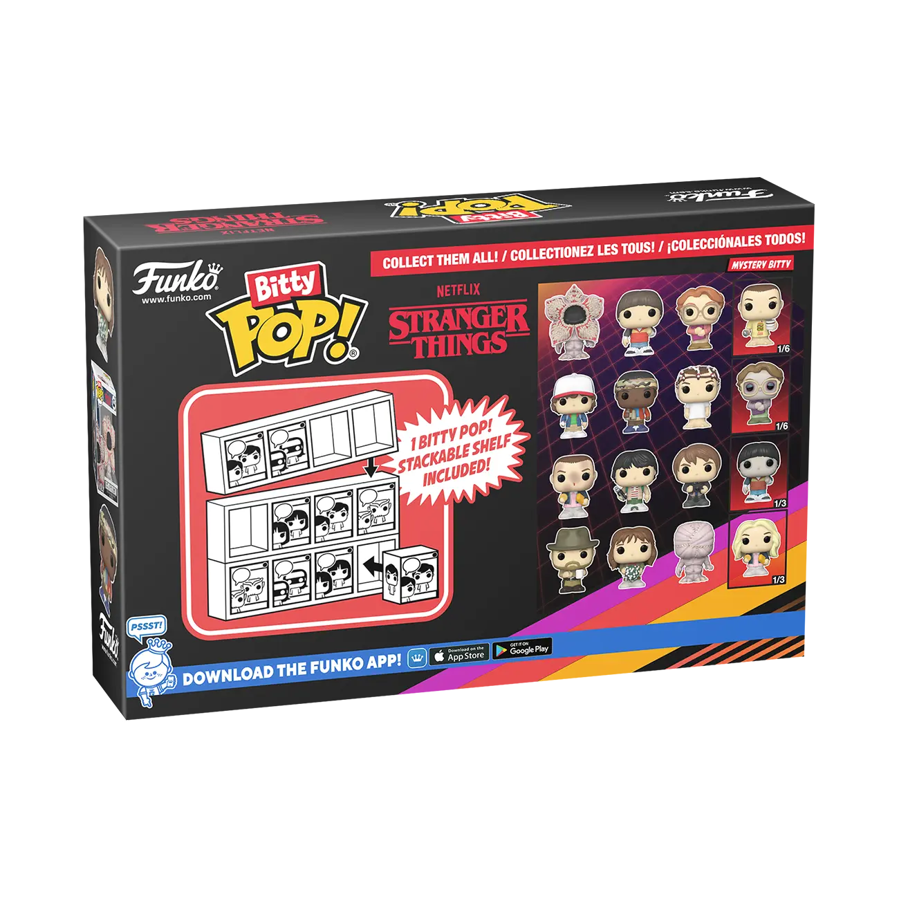 Bitty Pop! Stranger Things 4-Pack Series 1 - Image 4