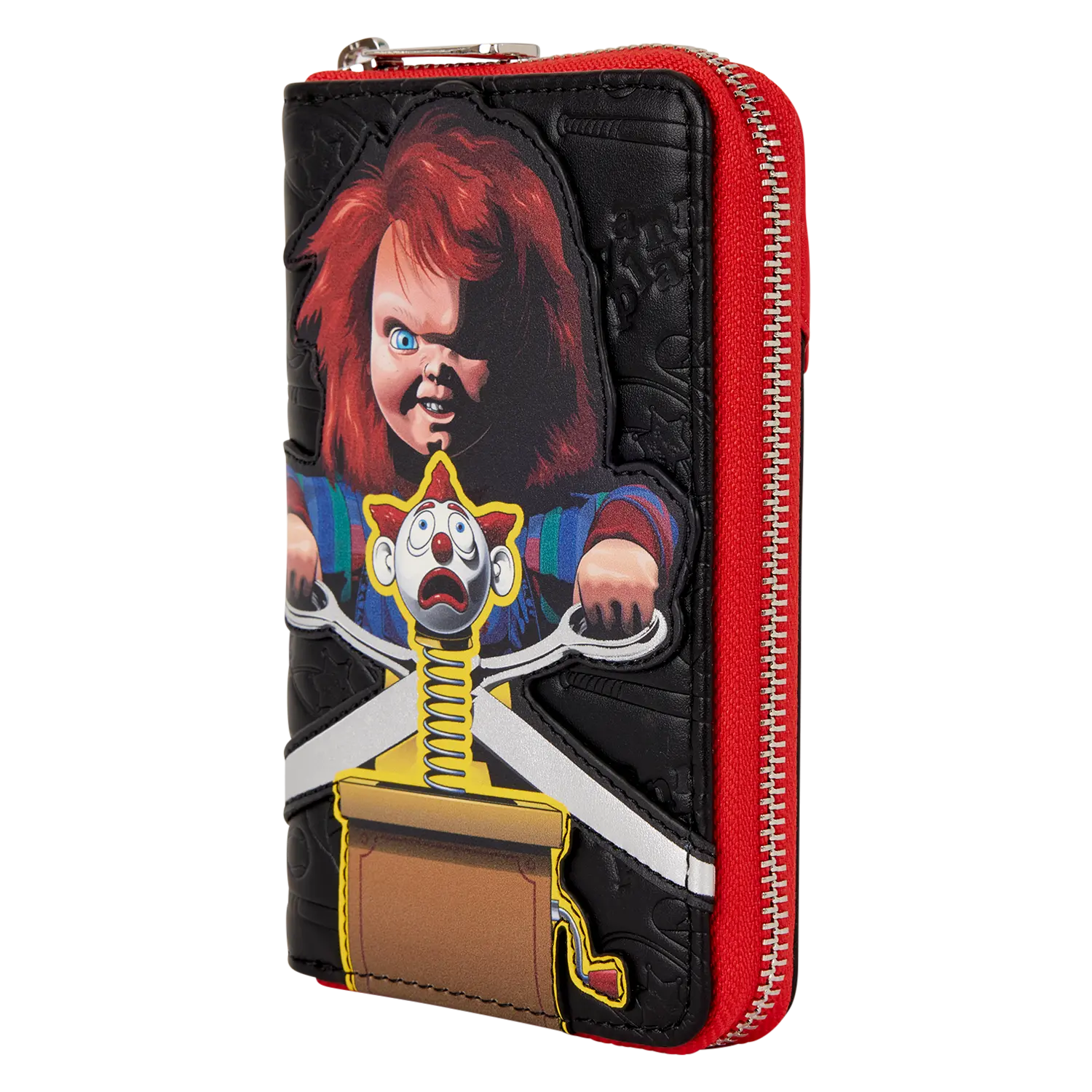 Chucky Clown Cosplay Zip Around Wallet - Image 4