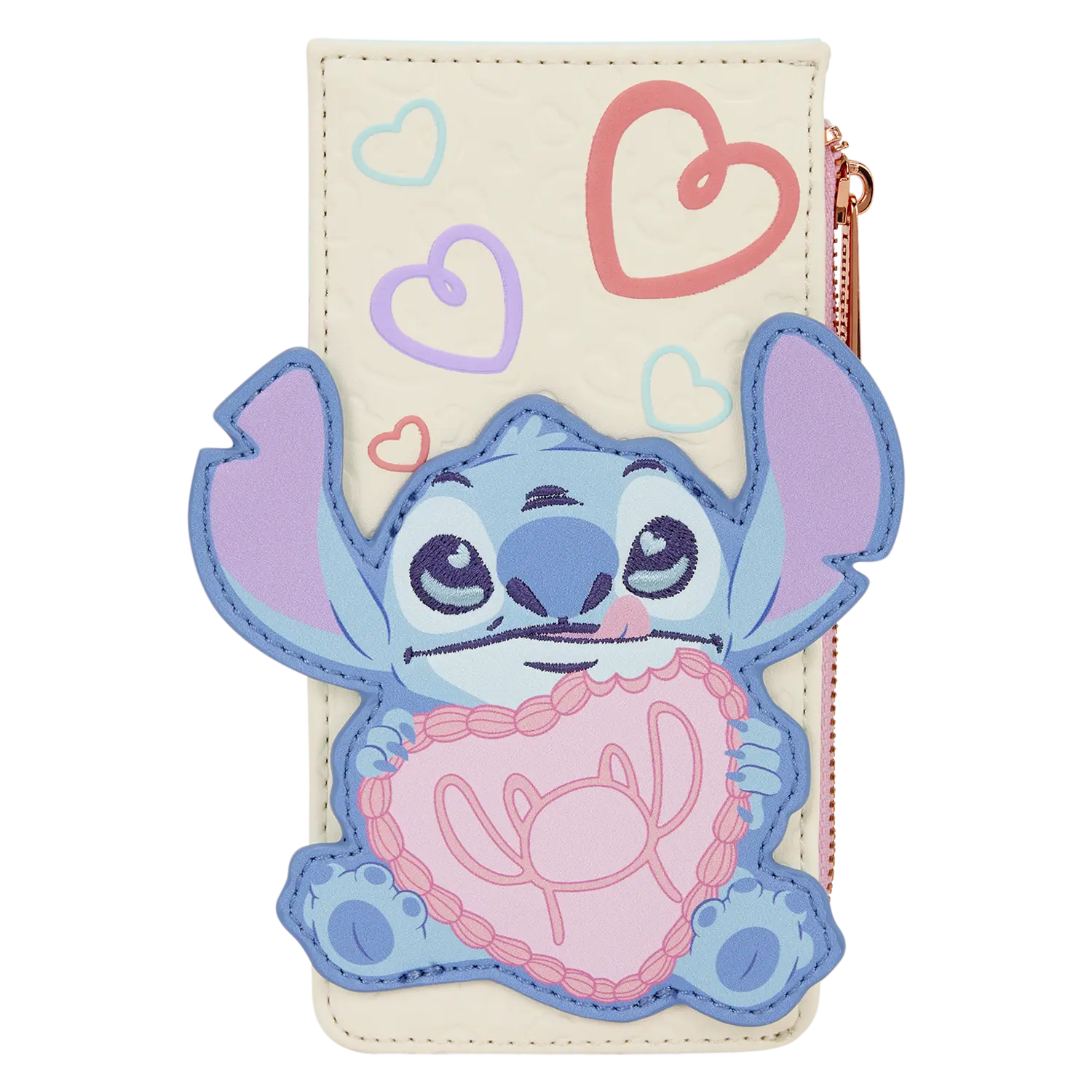 Stitch & Angel Be Mine Large Card Holder