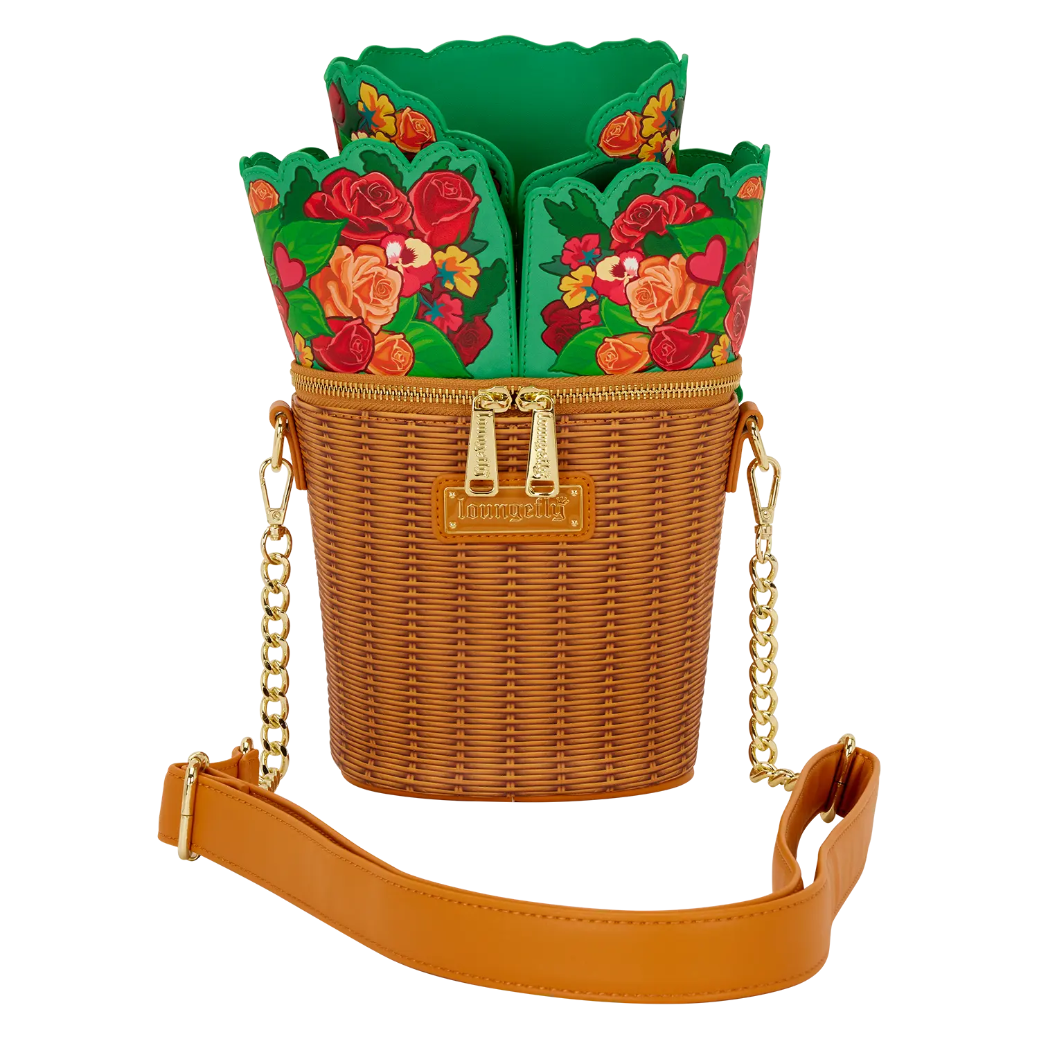 Loungefly Flower Basket Figural Crossbody - Image 4