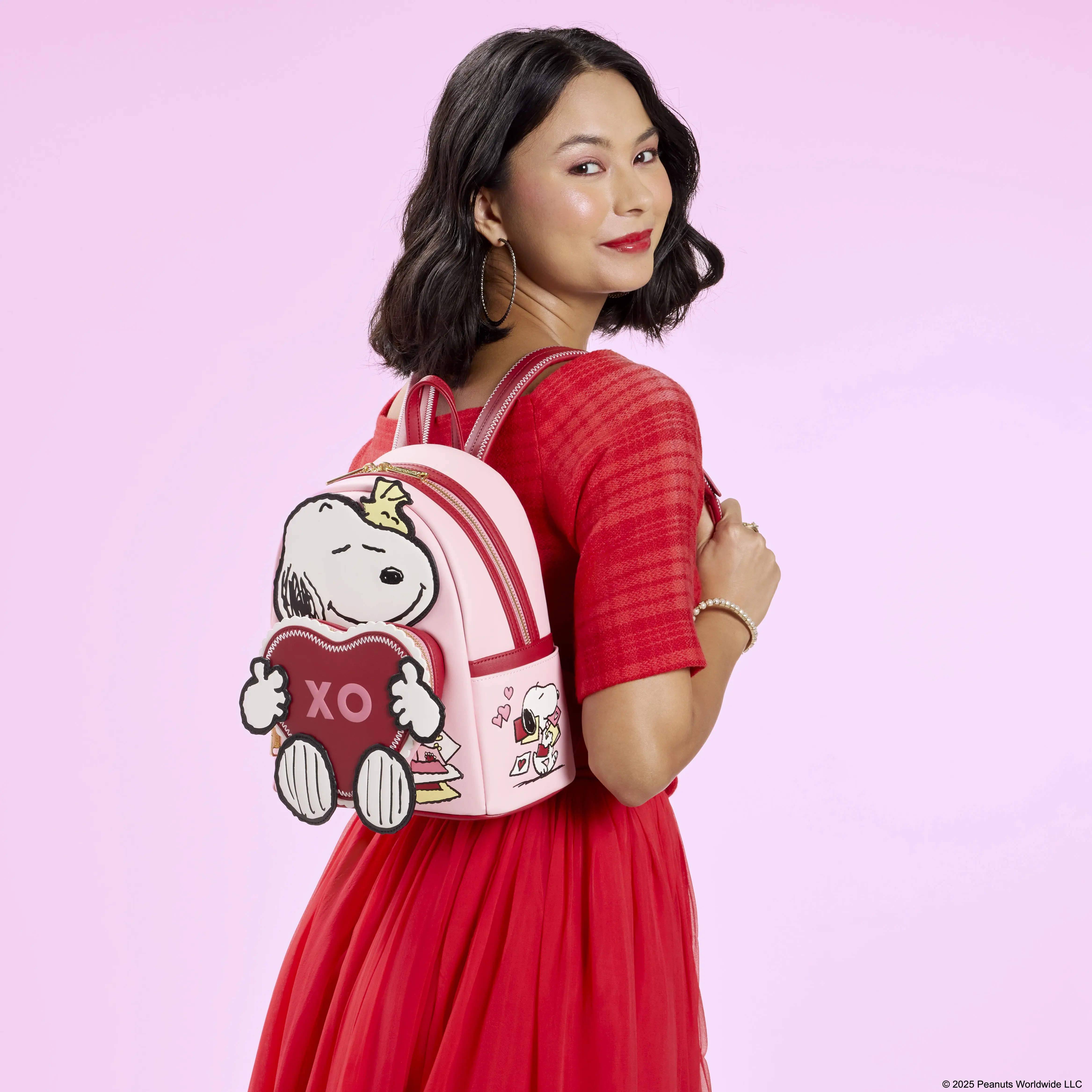 Peanuts Snoopy Valentine's Day Mini Backpack - Image 2