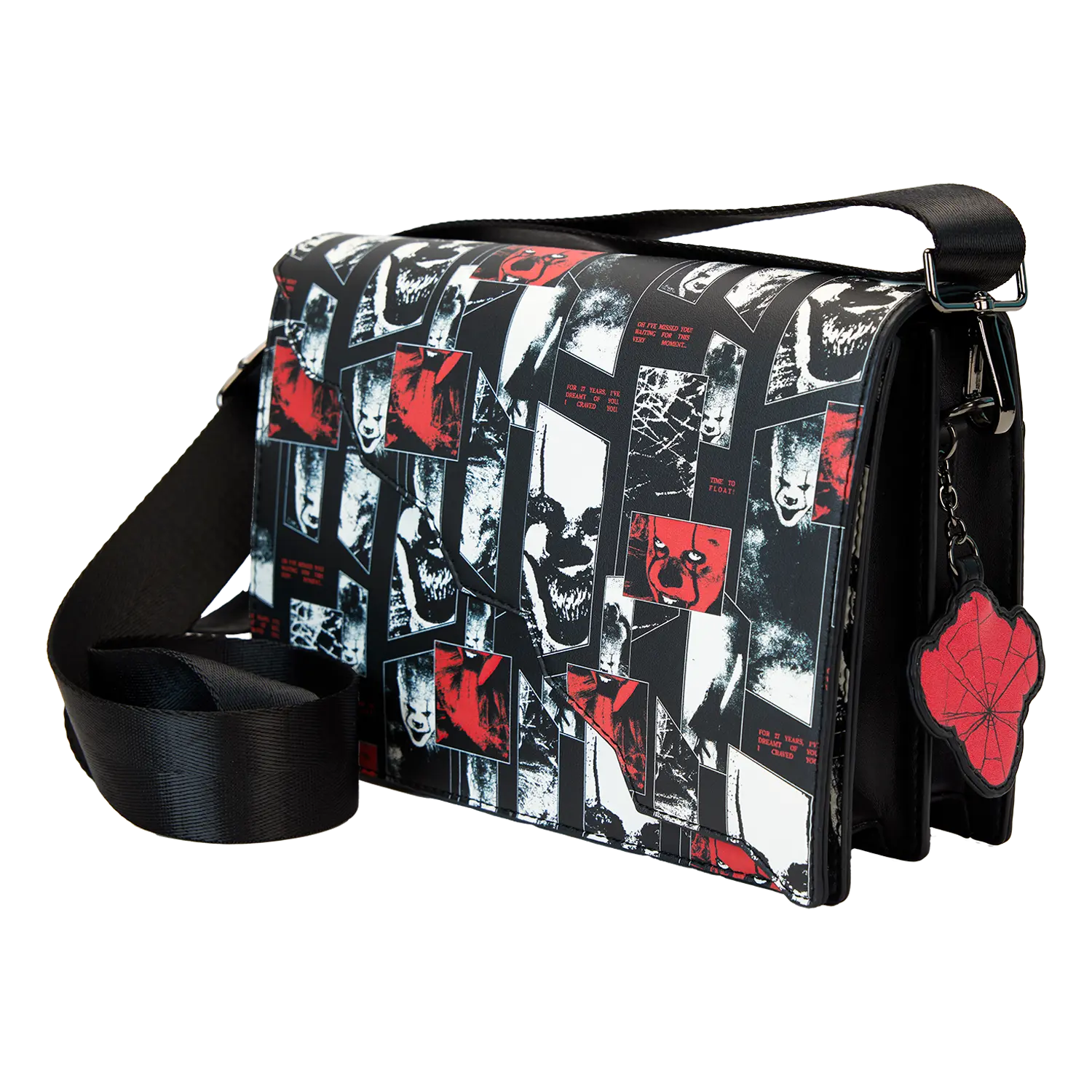 I Heart Horror It Pennywise Glow Crossbody Bag - Image 4