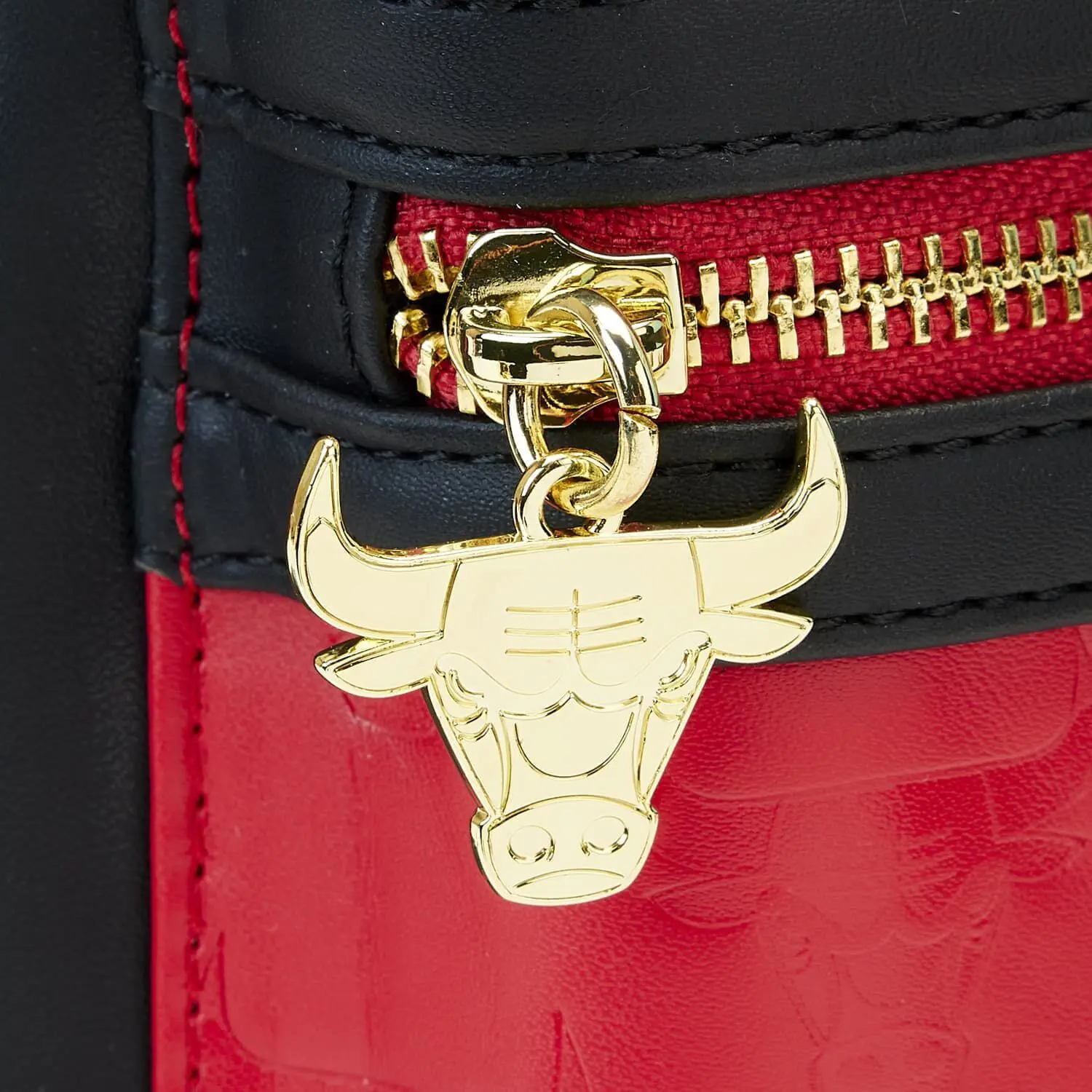 NBA Chicago Bulls Patch Icons Mini Backpack - Image 8