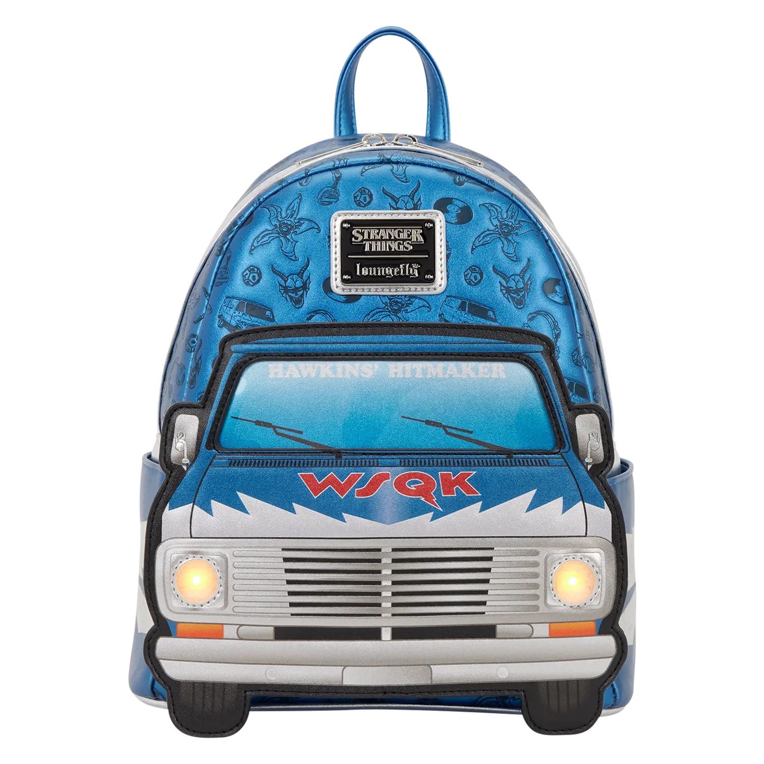 Stranger Things 5 Exclusive WSQK Van Light-Up Mini Backpack - Image 5