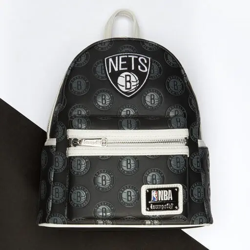 NBA Brooklyn Nets Logo Mini Backpack - Image 2