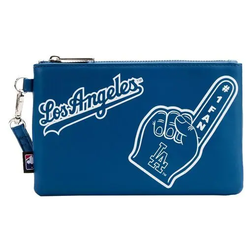 MLB LA Dodgers Clear Tote Crossbody Stadium Bag with Pouch - Image 8