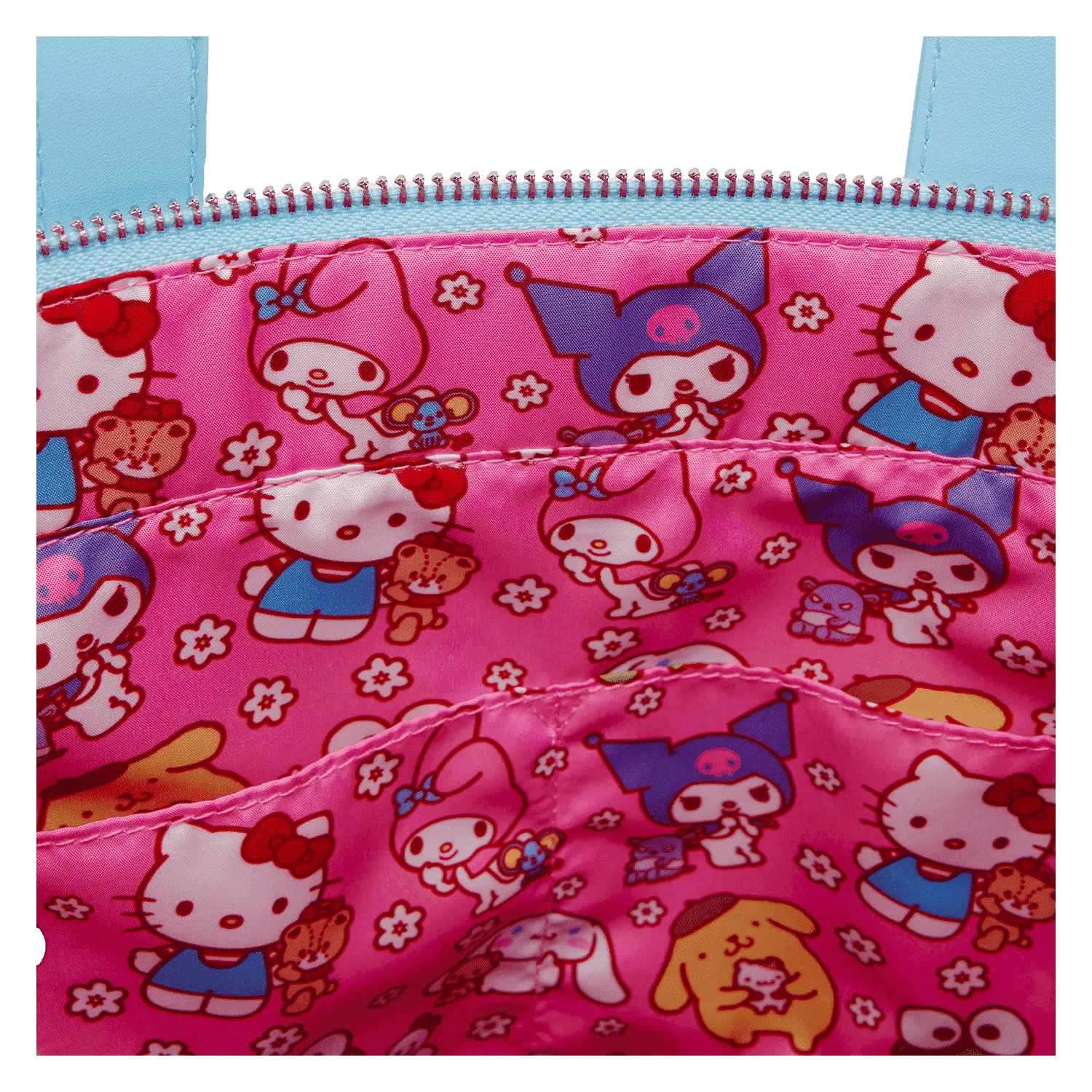 Sanrio Cinnamoroll Cosplay Sherpa Tote Crossbody Bag With Coin Bag - Image 12