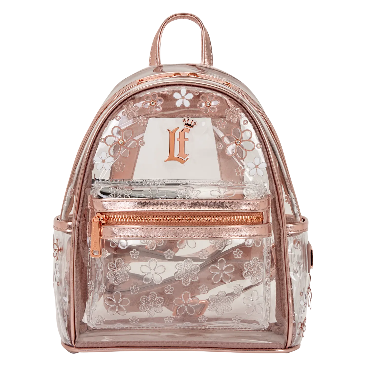 Loungefly Clear Floral Mini Backpack