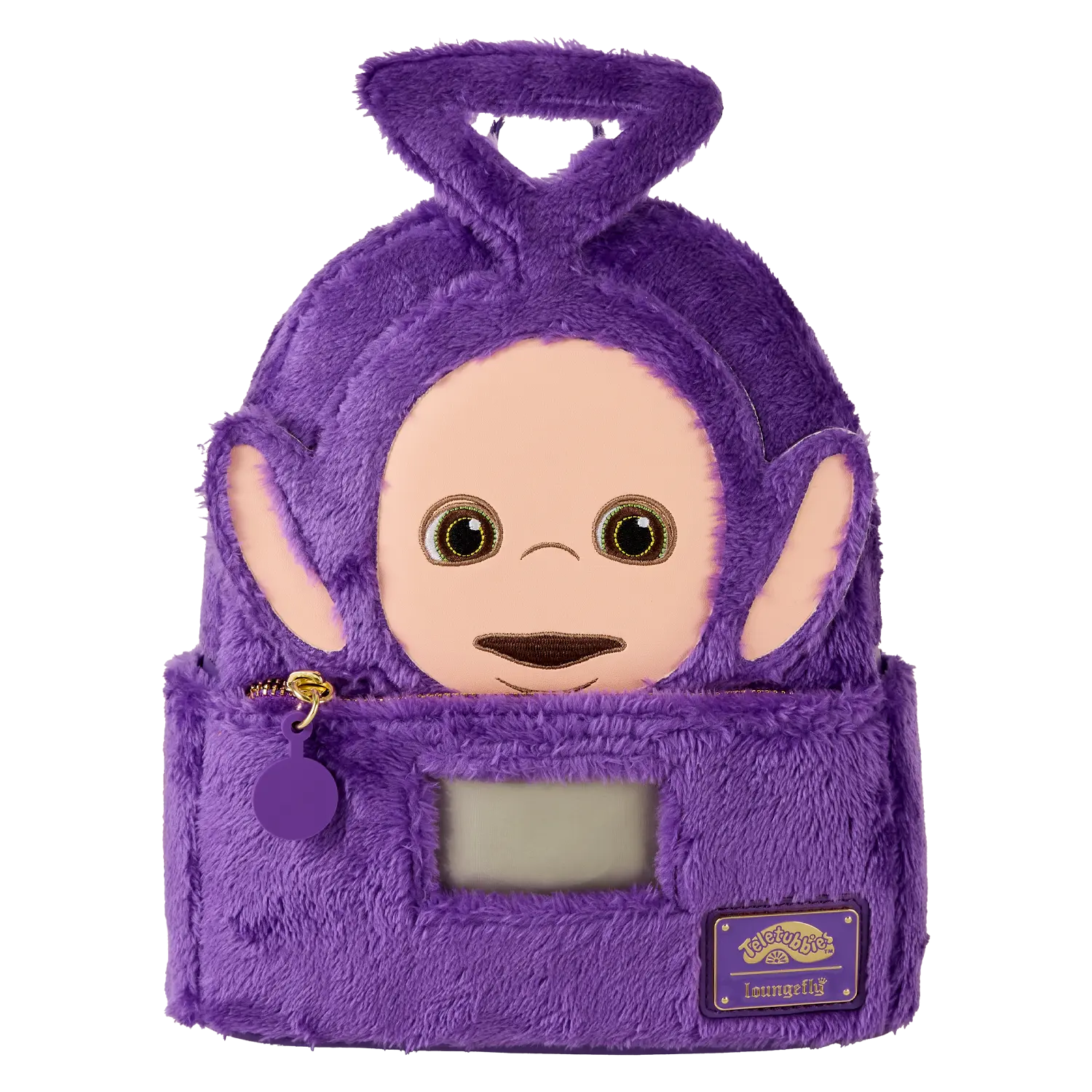 Teletubbies Tinky-Winky Plush Cosplay Light Up Mini Backpack