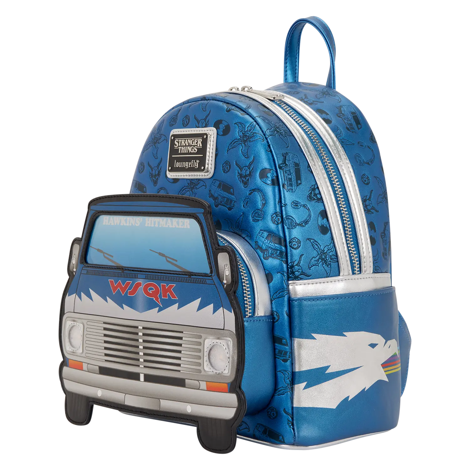 Stranger Things 5 Exclusive WSQK Van Light-Up Mini Backpack - Image 6