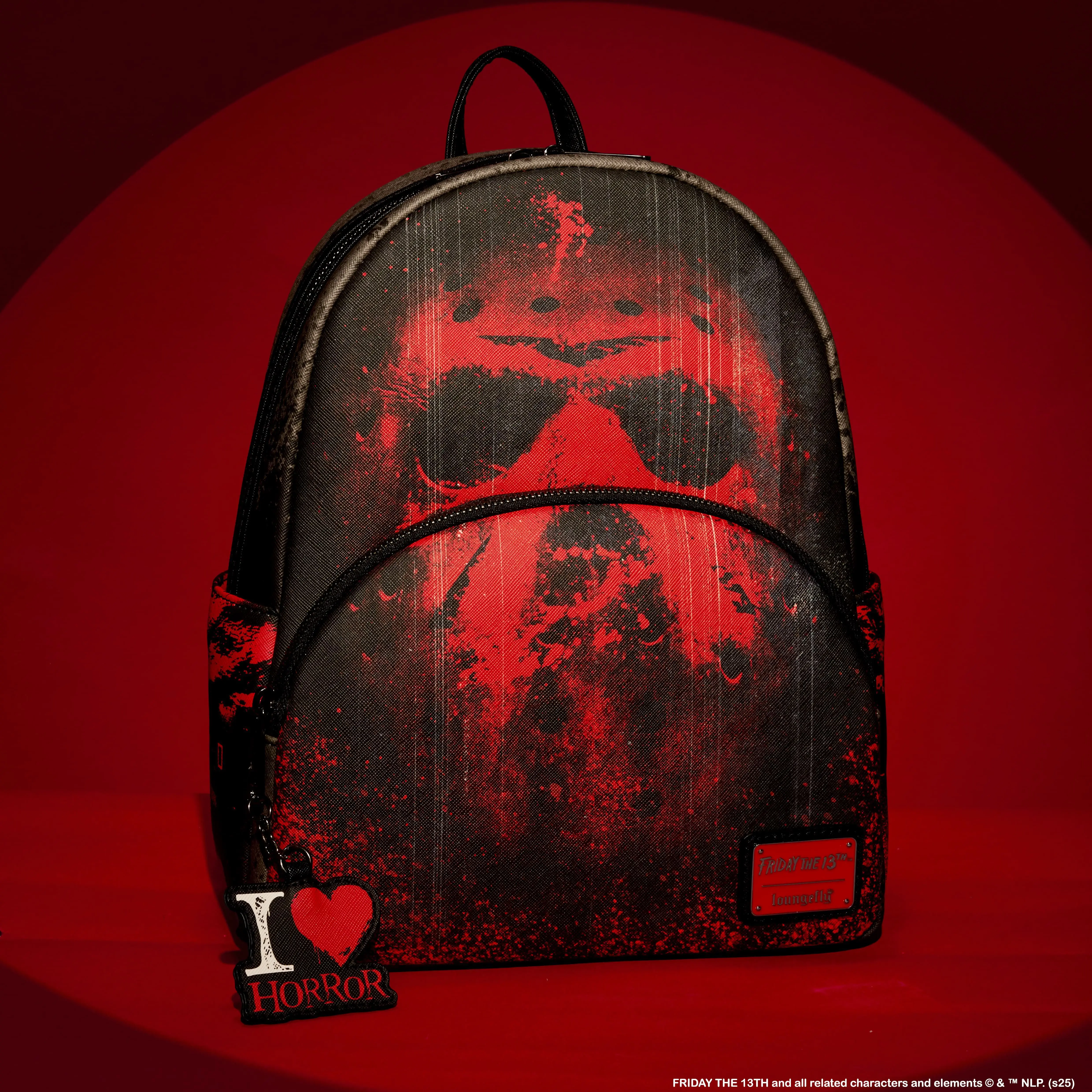 I Heart Horror Friday The 13th Mini Backpack - Image 2