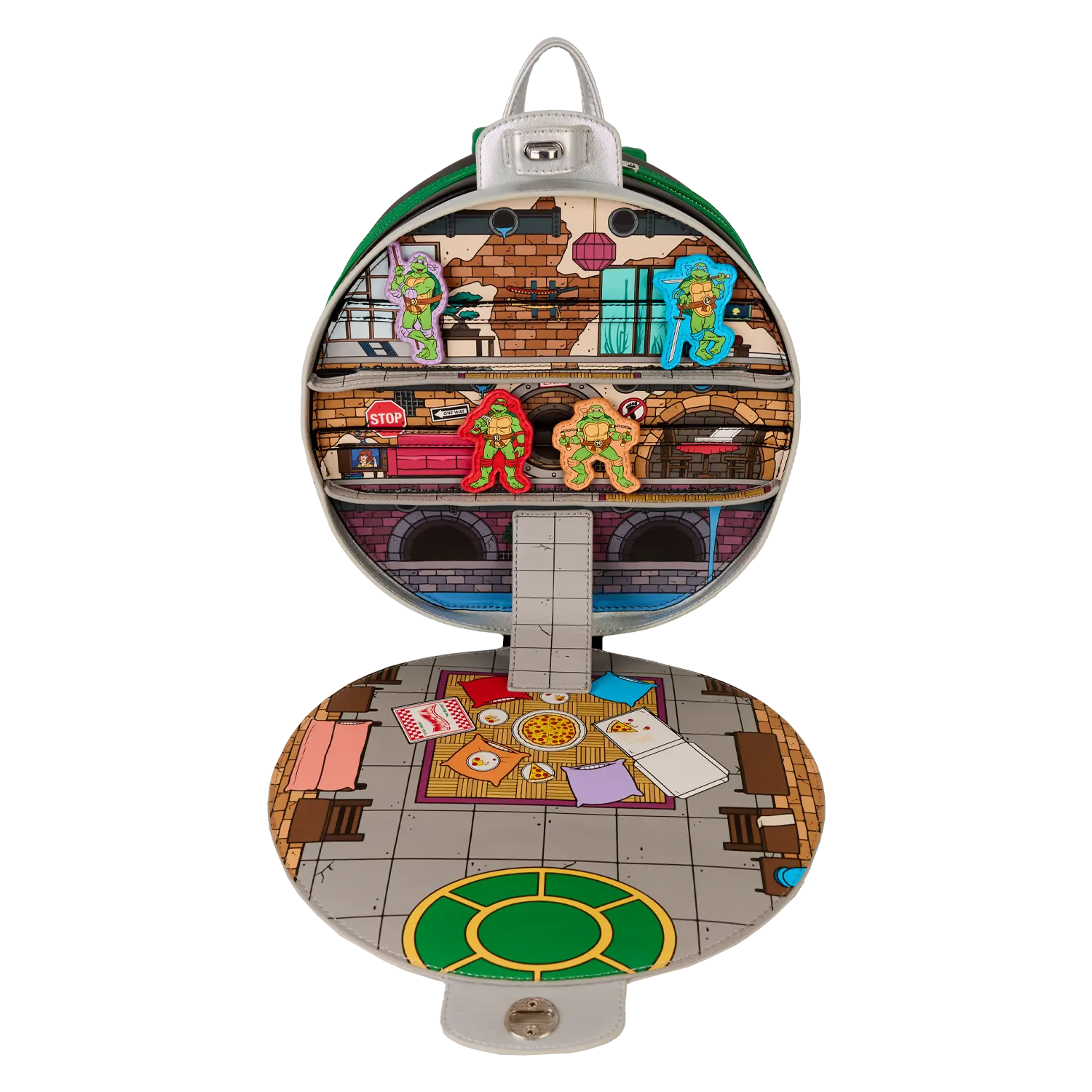 Teenage Mutant Ninja Turtles Lair Mini Backpack - Image 6