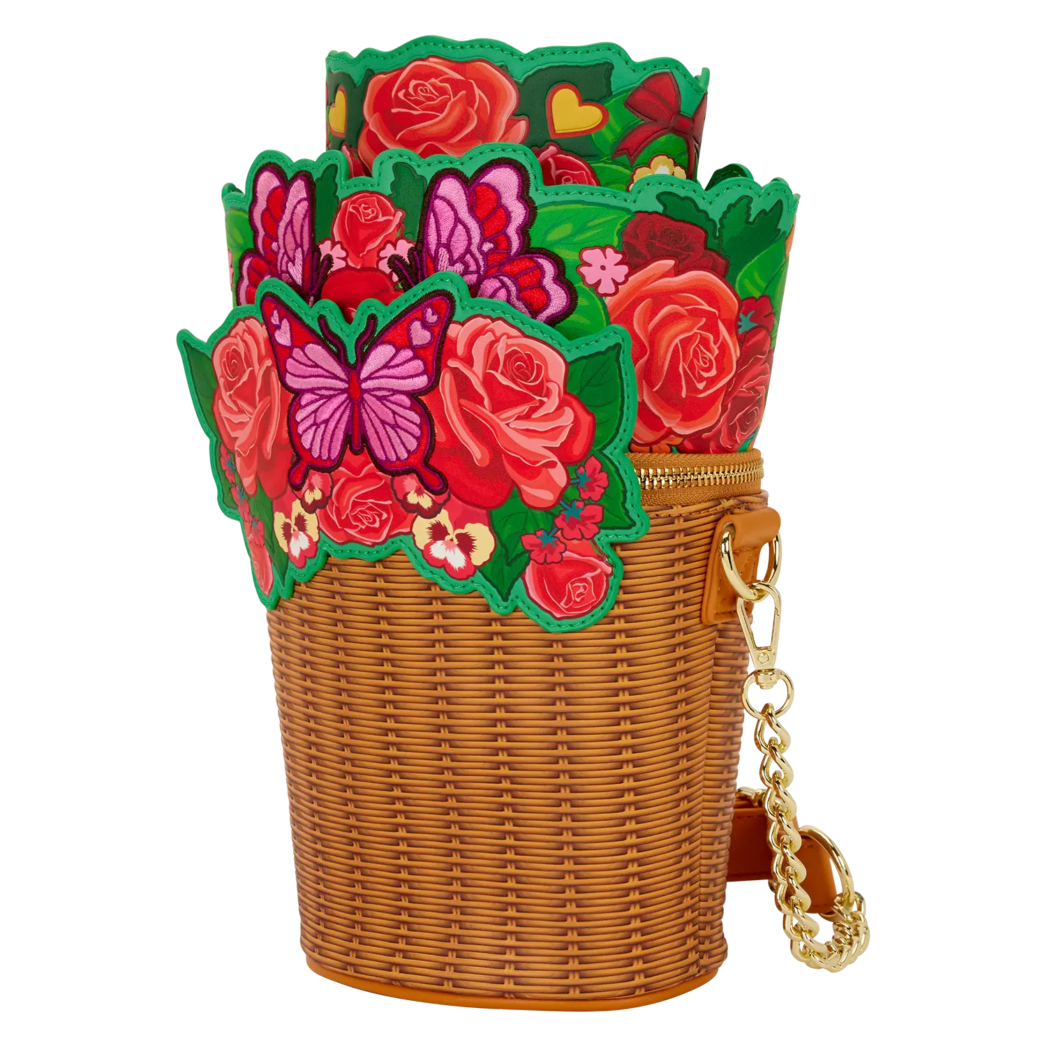 Loungefly Flower Basket Figural Crossbody - Image 3