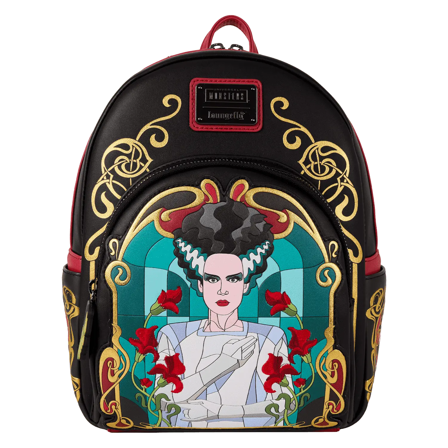 Universal Monsters The Bride Of Frankenstein Stained Glass Mini Backpack