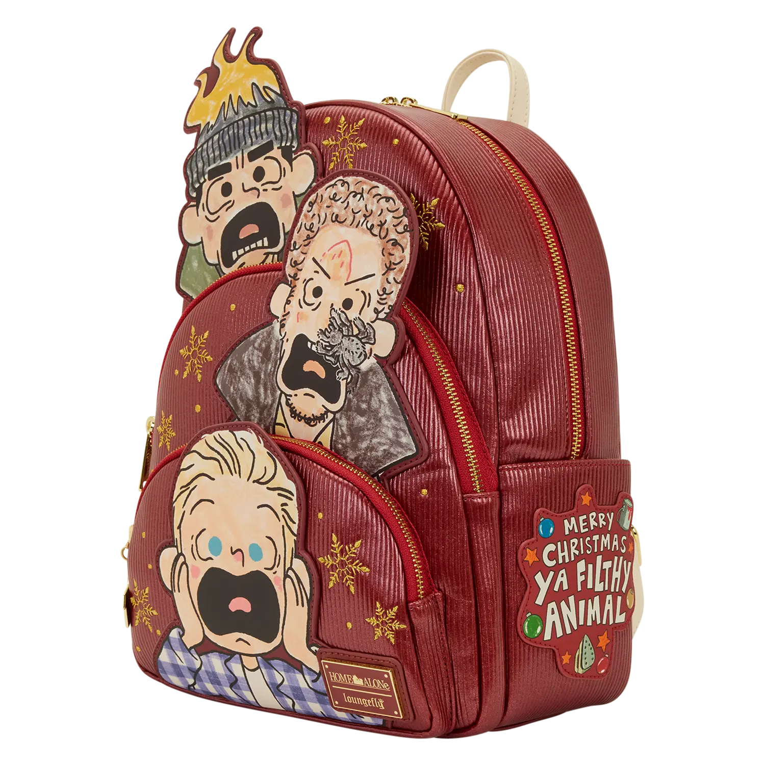 Home Alone Triple Pocket Mini Backpack - Image 4