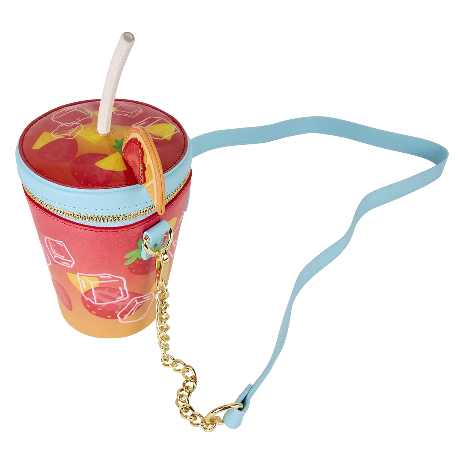 Loungefly Tropical Drink Figural Crossbody Bag - Image 5