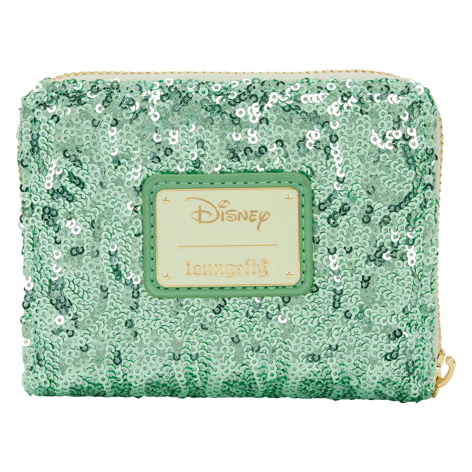 Peter Pan Tinker Bell Holiday Sequin Tri-Fold Wallet - Image 5