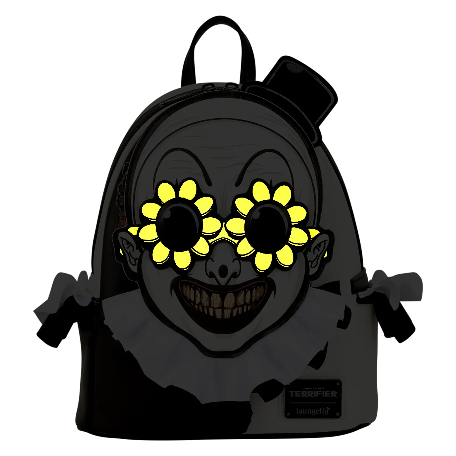 Terrifier Exclusive Art the Clown Glow Cosplay Mini Backpack - Image 5