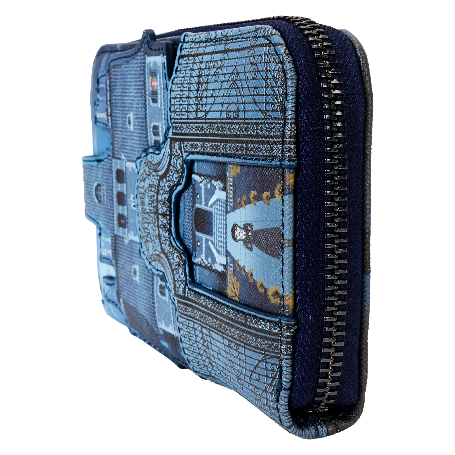 Wednesday Nevermore Academy Castle Zip Around Wallet - Image 4