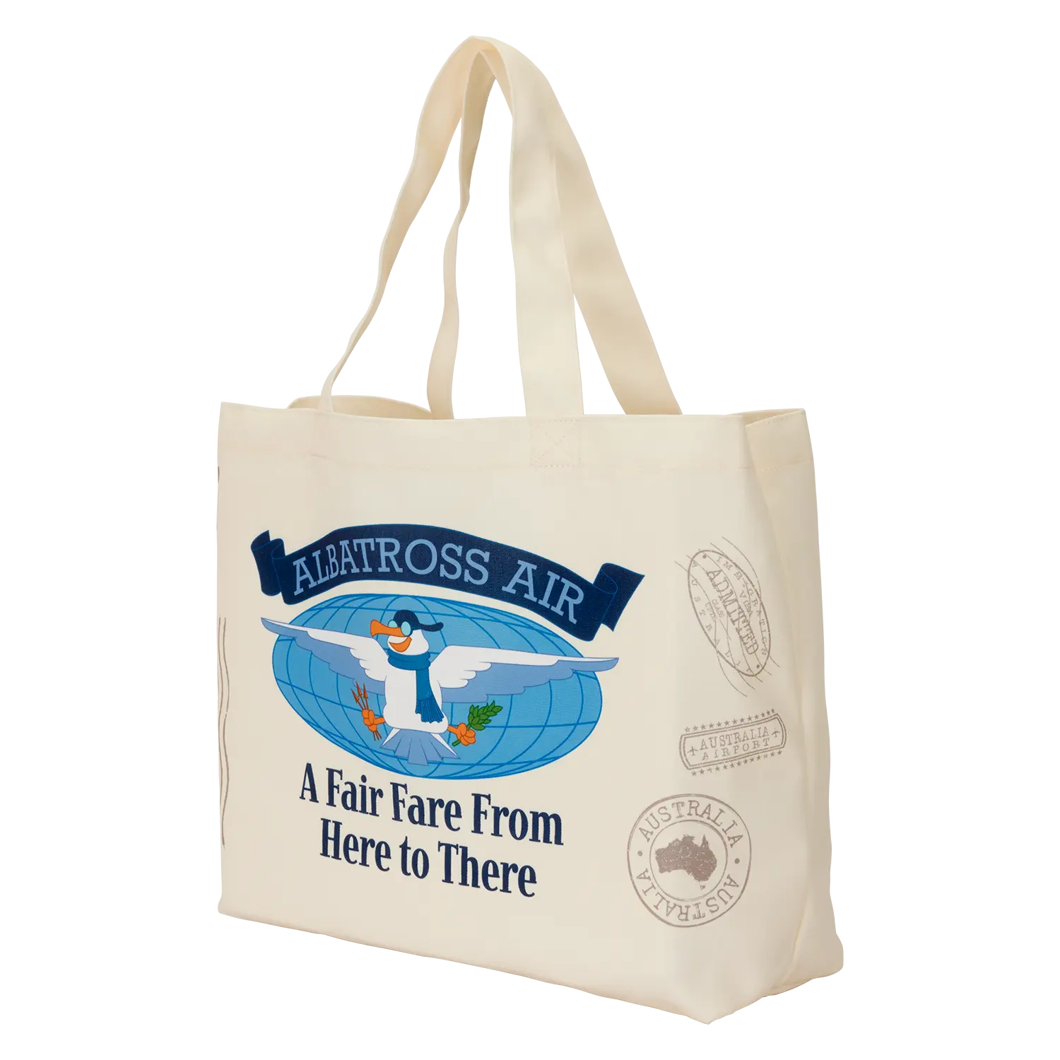 The Rescuers Down Under Albatross Air Oversized Canvas Tote Bag - Image 3