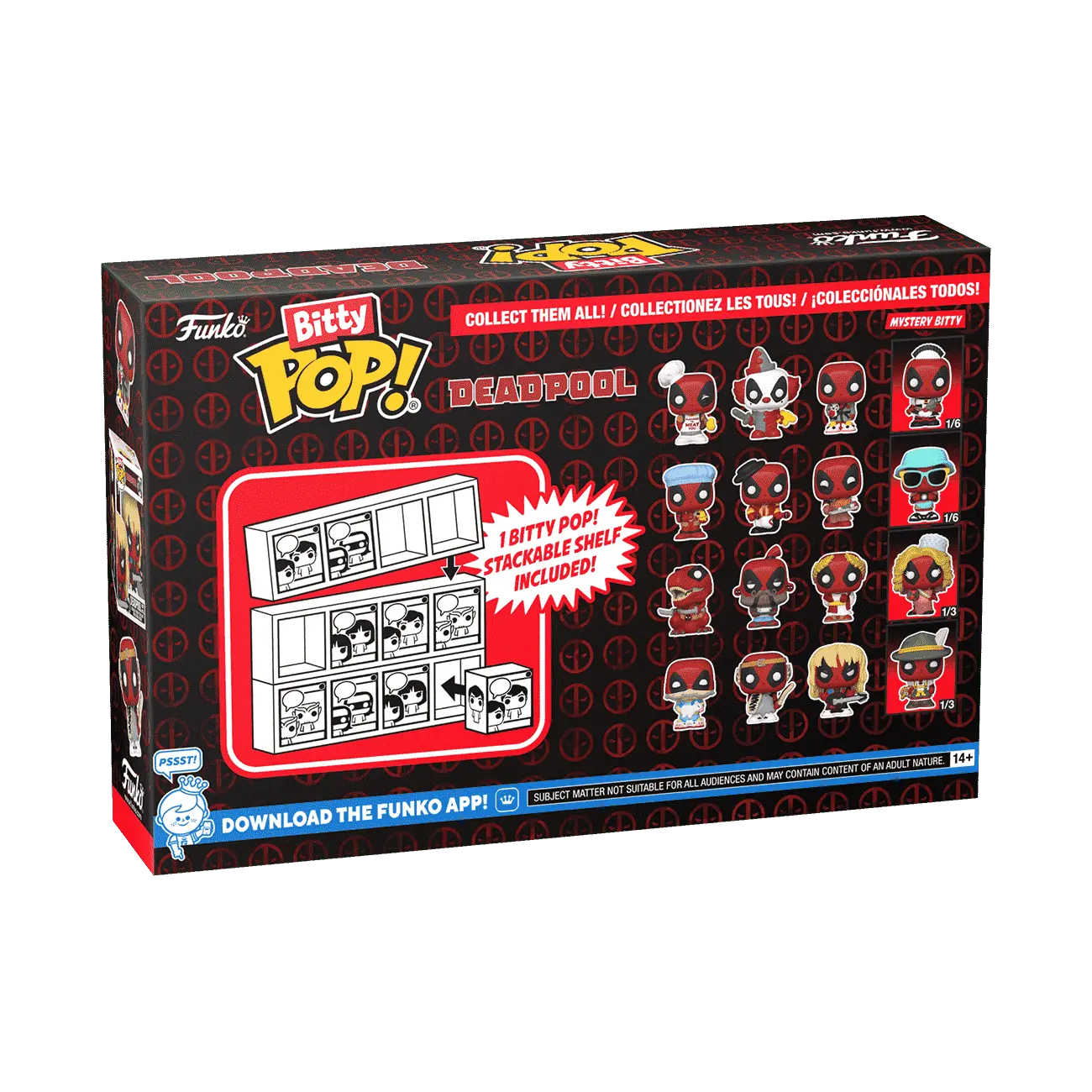 Bitty Pop! Deadpool 4-Pack Series 2 - Image 3