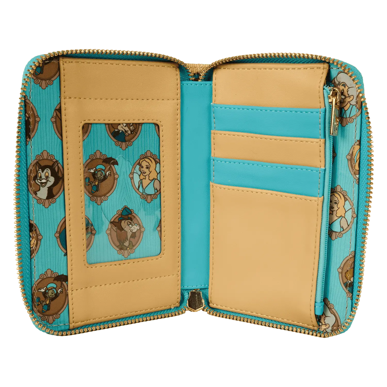 Pinocchio Cameo Zip Around Wallet - Image 6