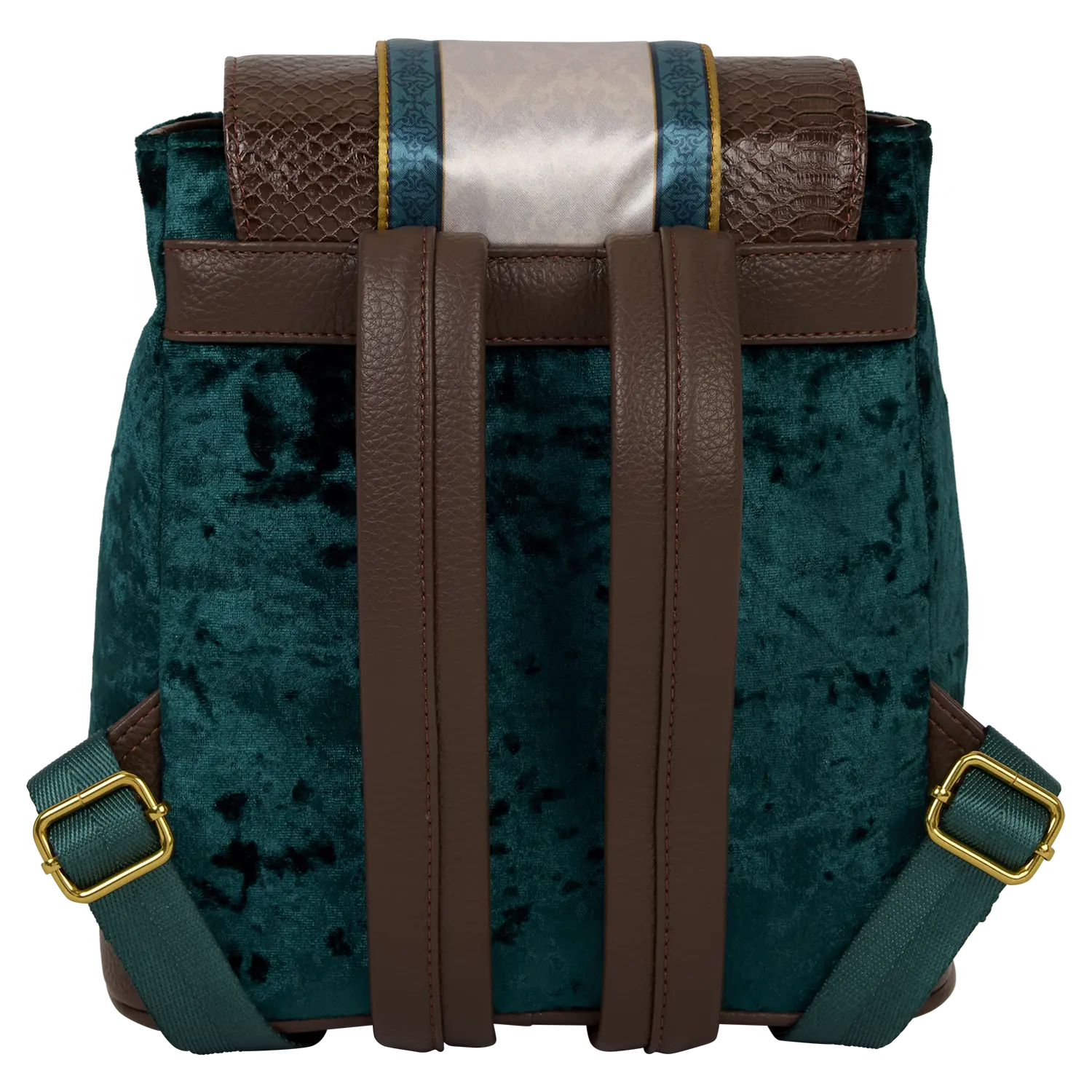Exclusive Harry Potter Slytherin Banner Velvet Mini Backpack - Image 5