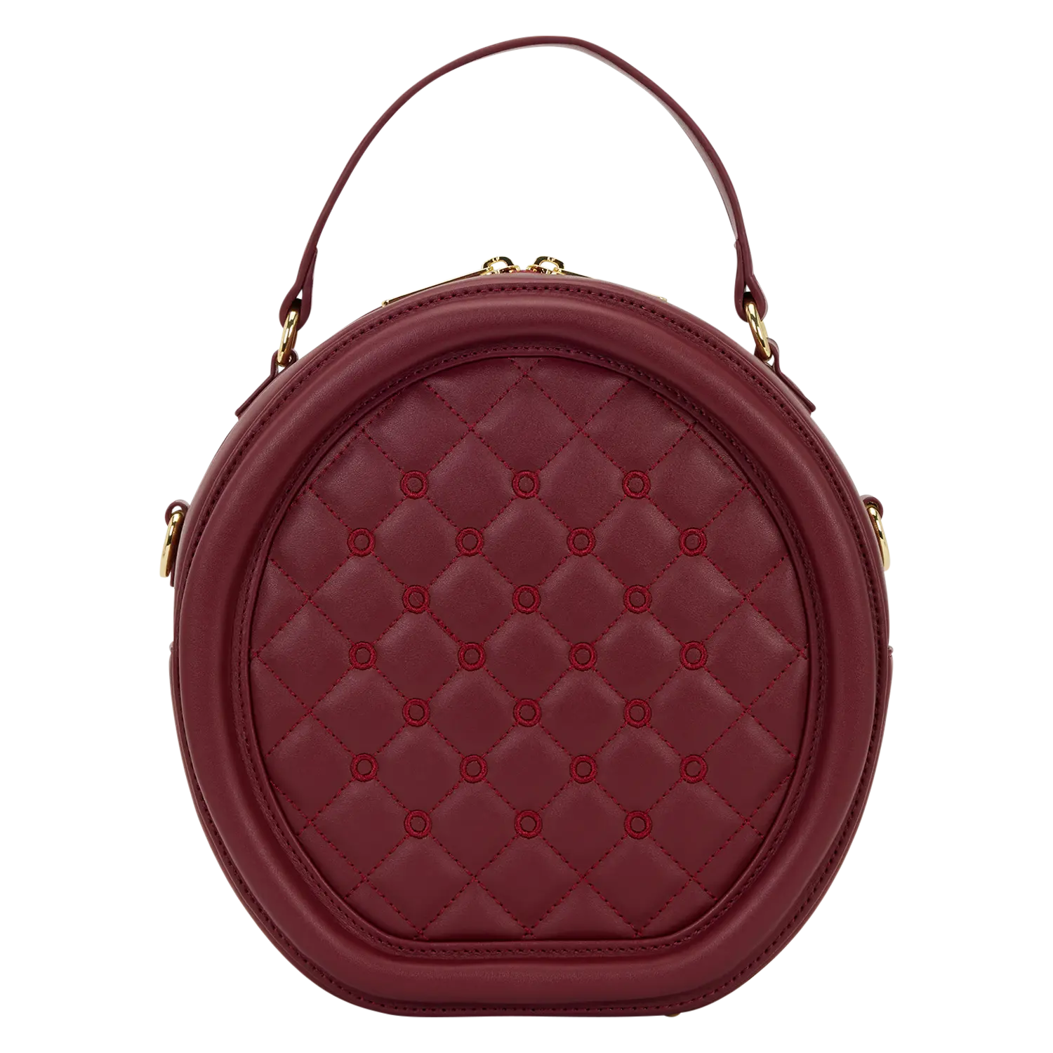 Loungefly The Laura Red Crossbody Pin Trader Bag