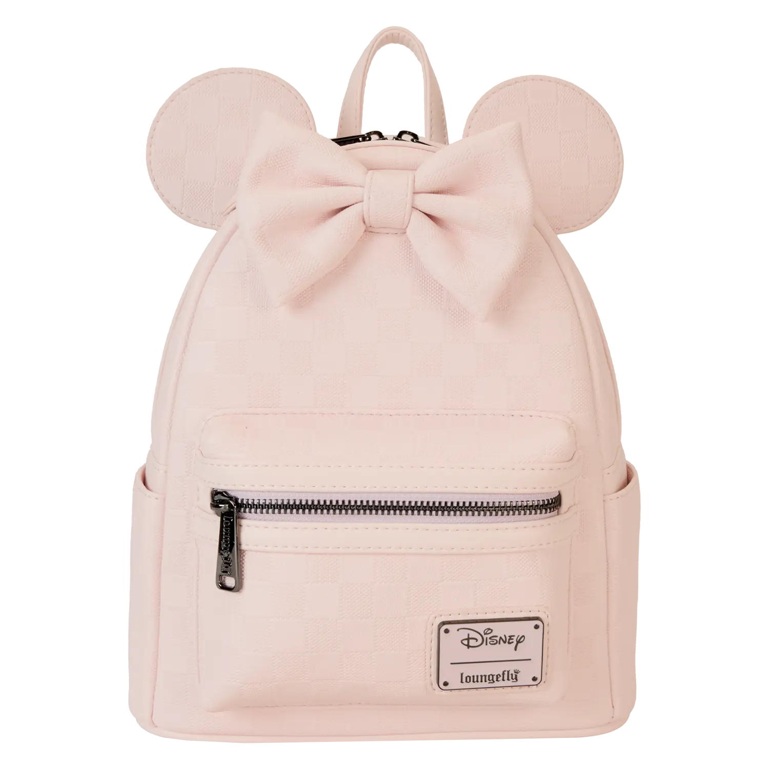 Minnie Mouse Checkered Texture Mini Backpack