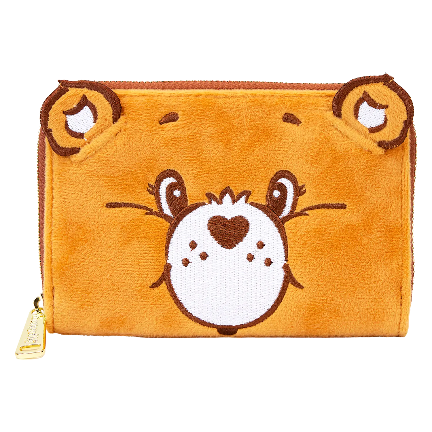 Care Bears Exclusive Tenderheart Bear Plush Cosplay Zip Around Wallet