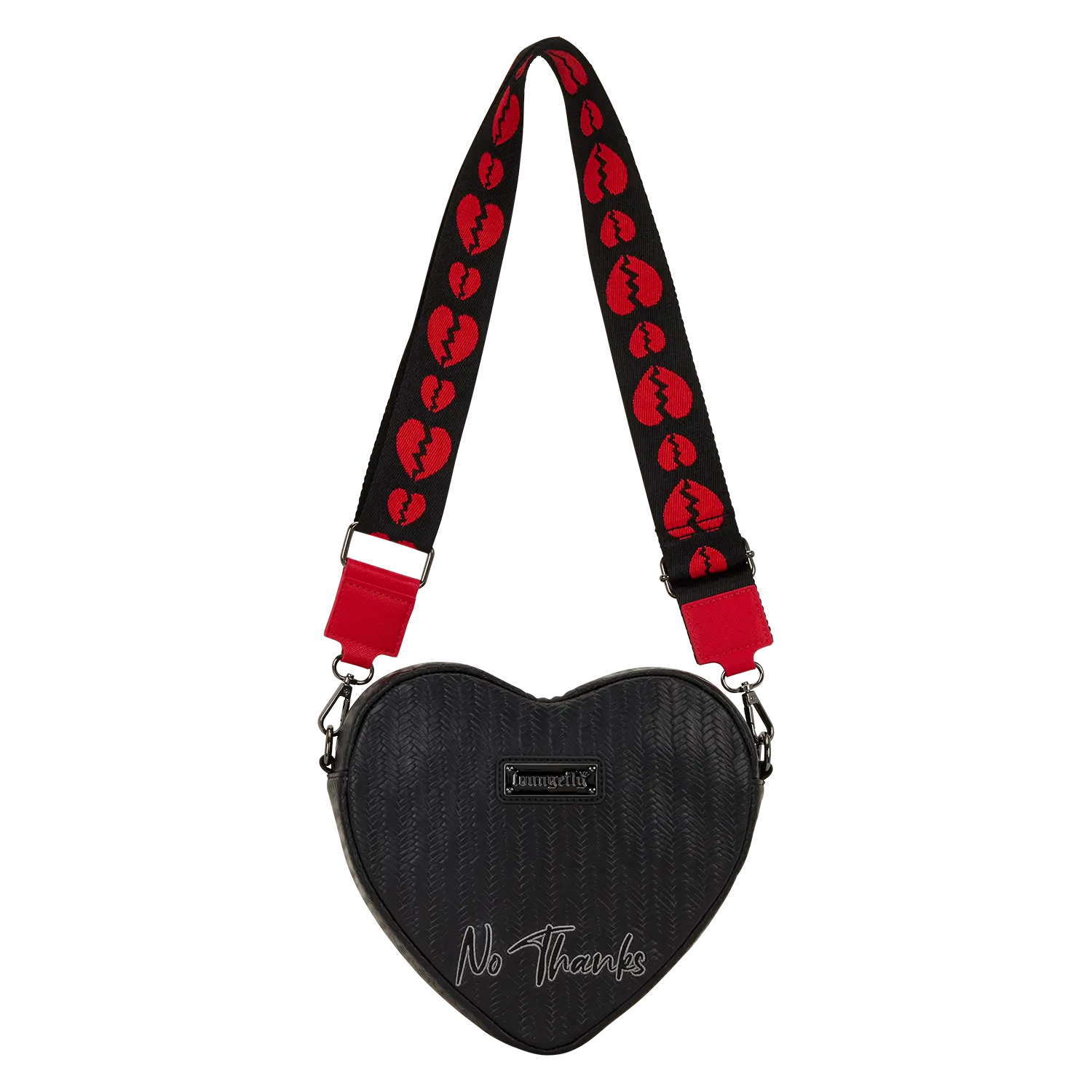 Loungefly Broken Heart Figural Crossbody Bag - Image 5
