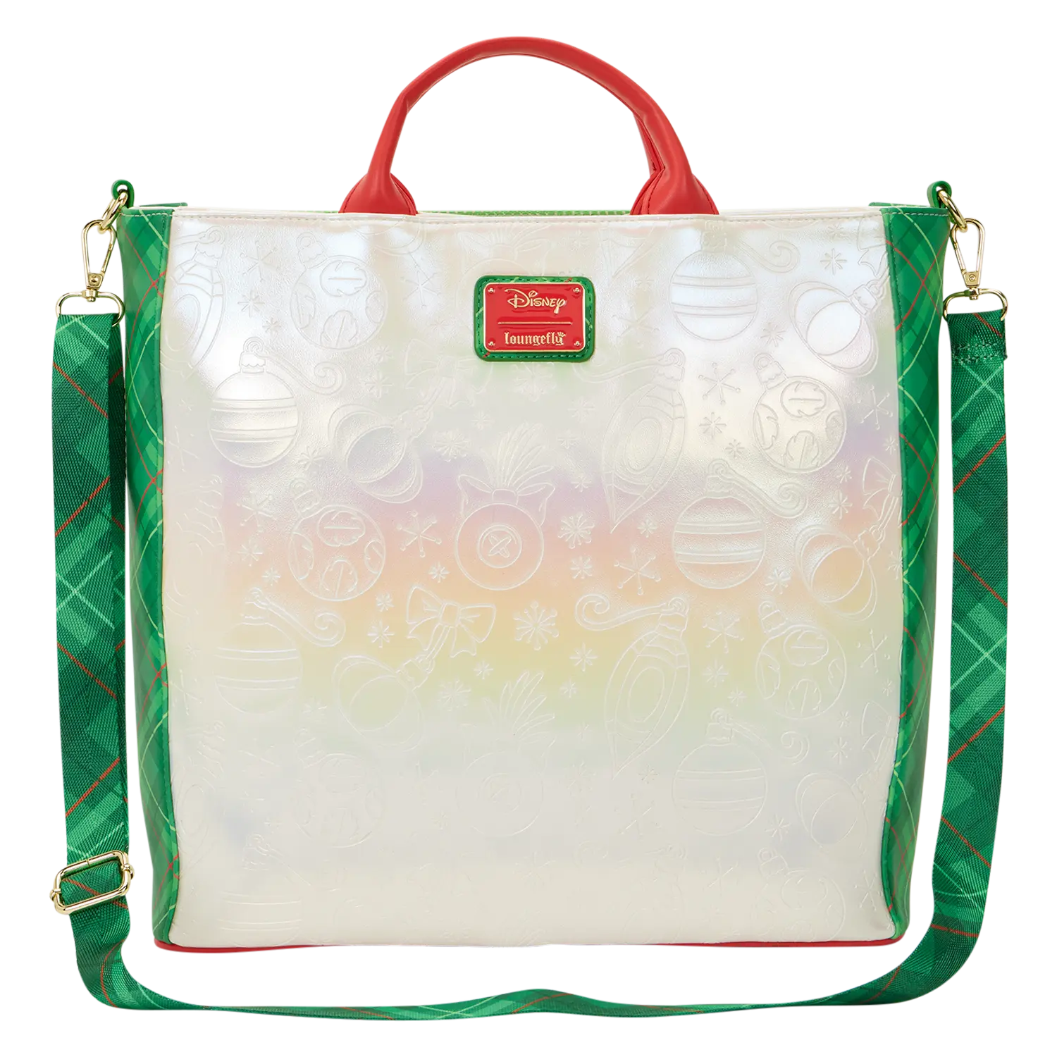 Lilo & Stitch Holiday Tote Pin Trader Crossbody Bag - Image 4