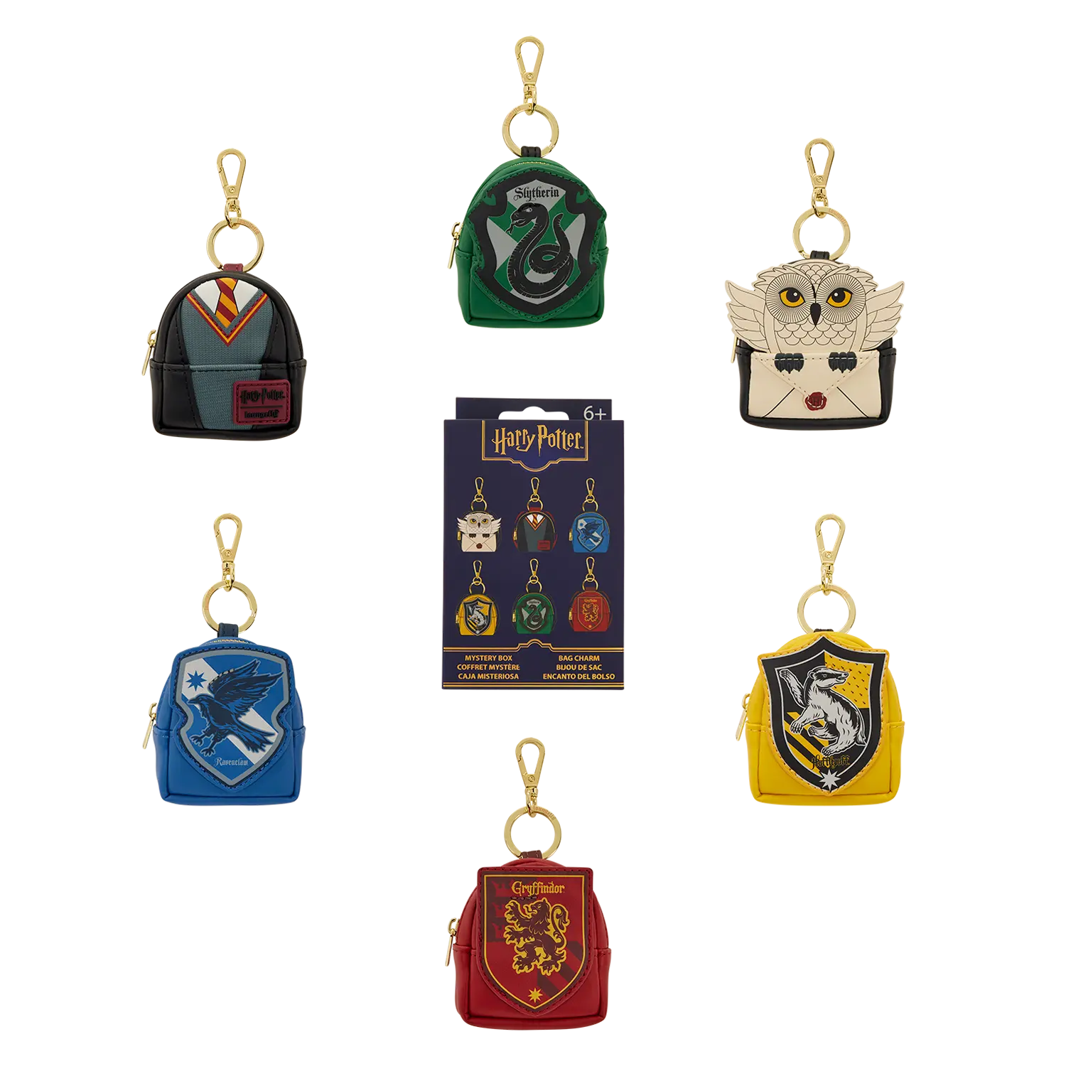 Harry Potter Hogwarts Mystery Mini Backpack Keychain Charm