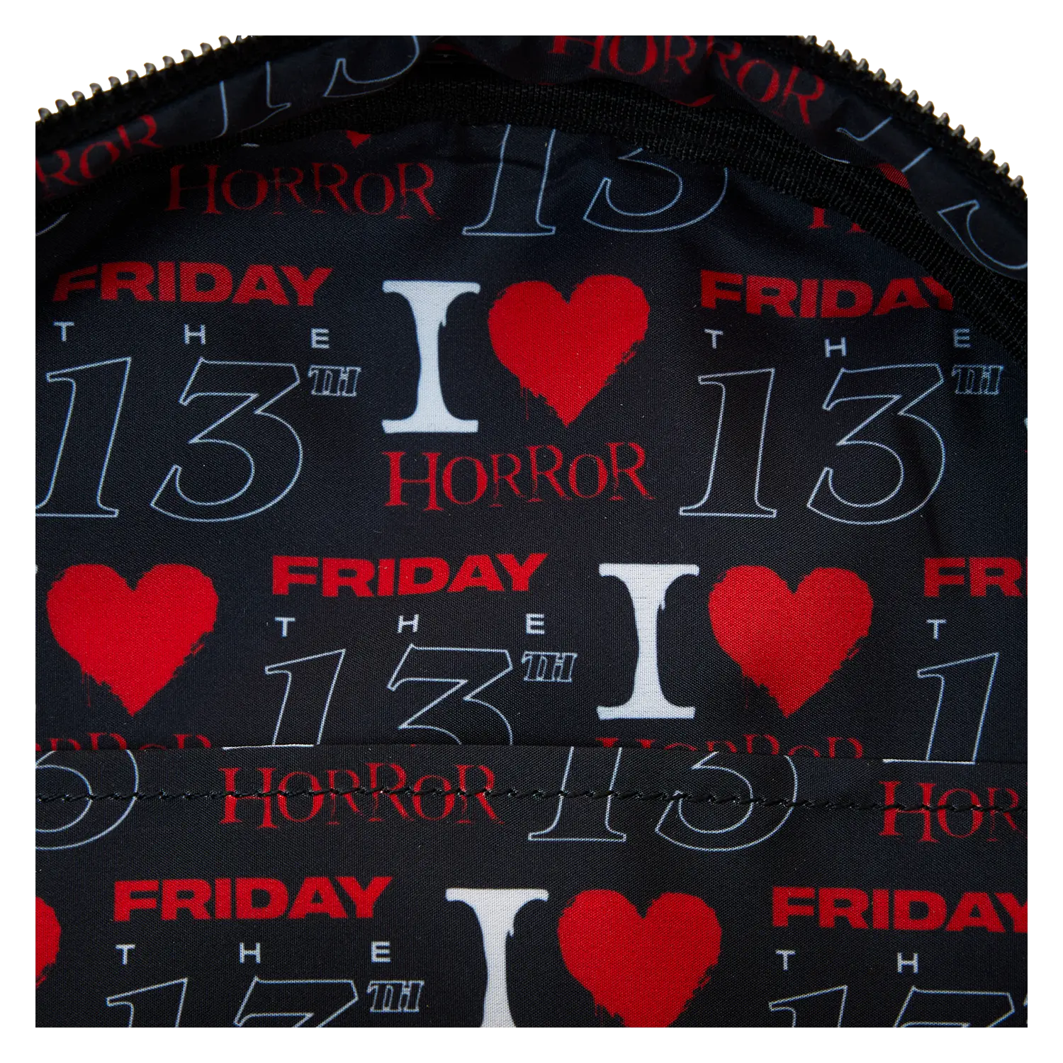 I Heart Horror Friday The 13th Mini Backpack - Image 9