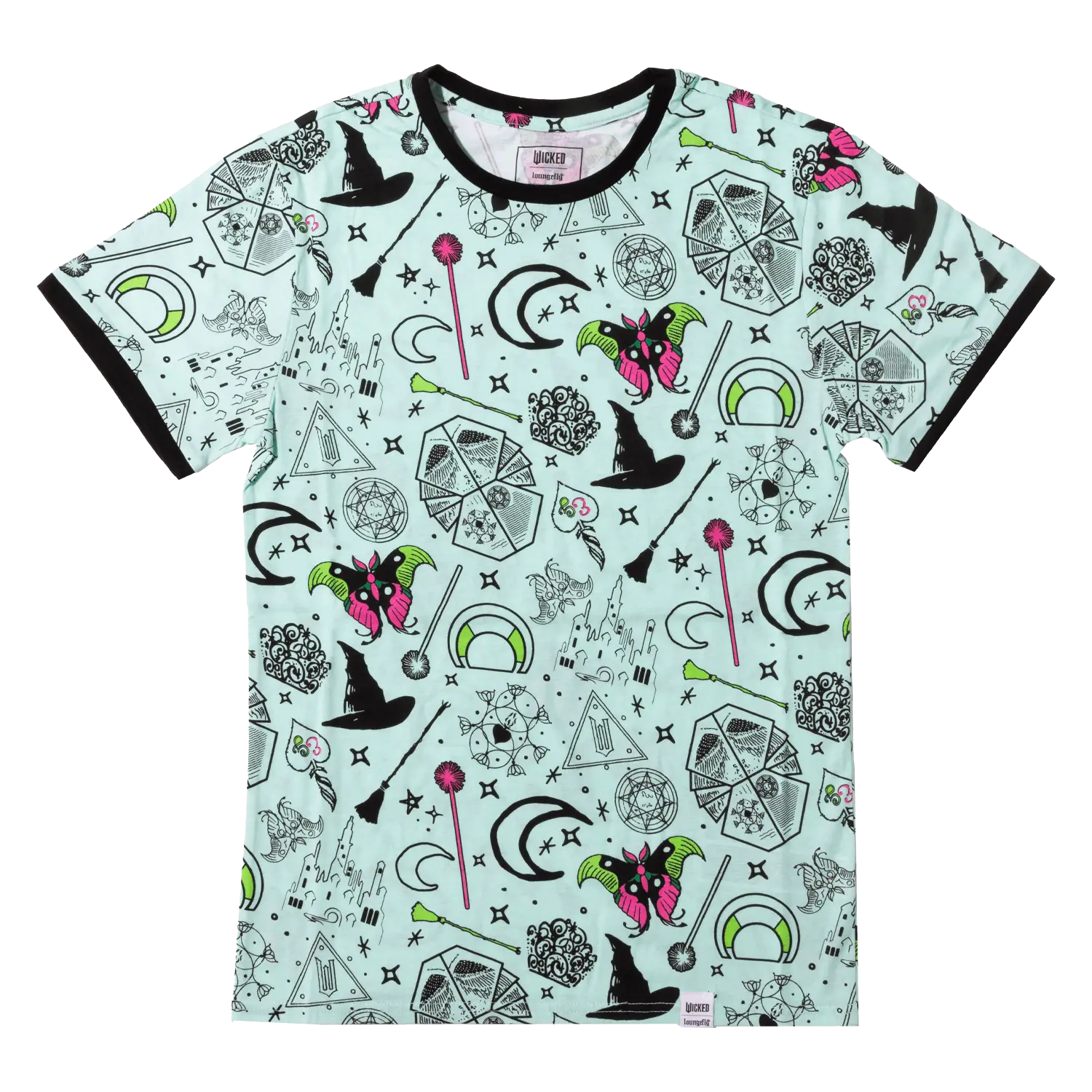 Wicked Elphaba & Glinda All-Over Print Unisex Tee