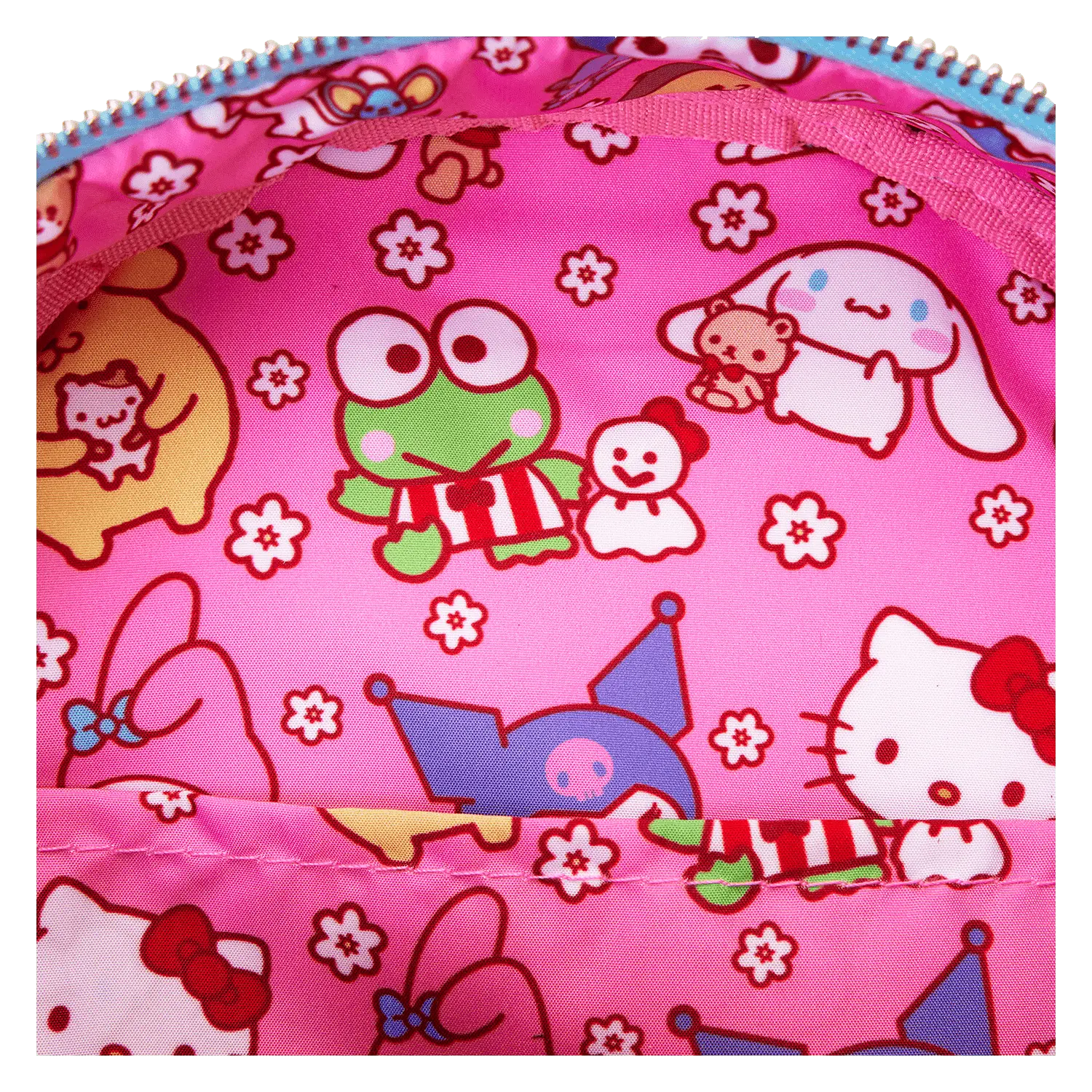 Sanrio Hello Kitty & Tiny Chum Bear Sherpa Mini Backpack - Image 8