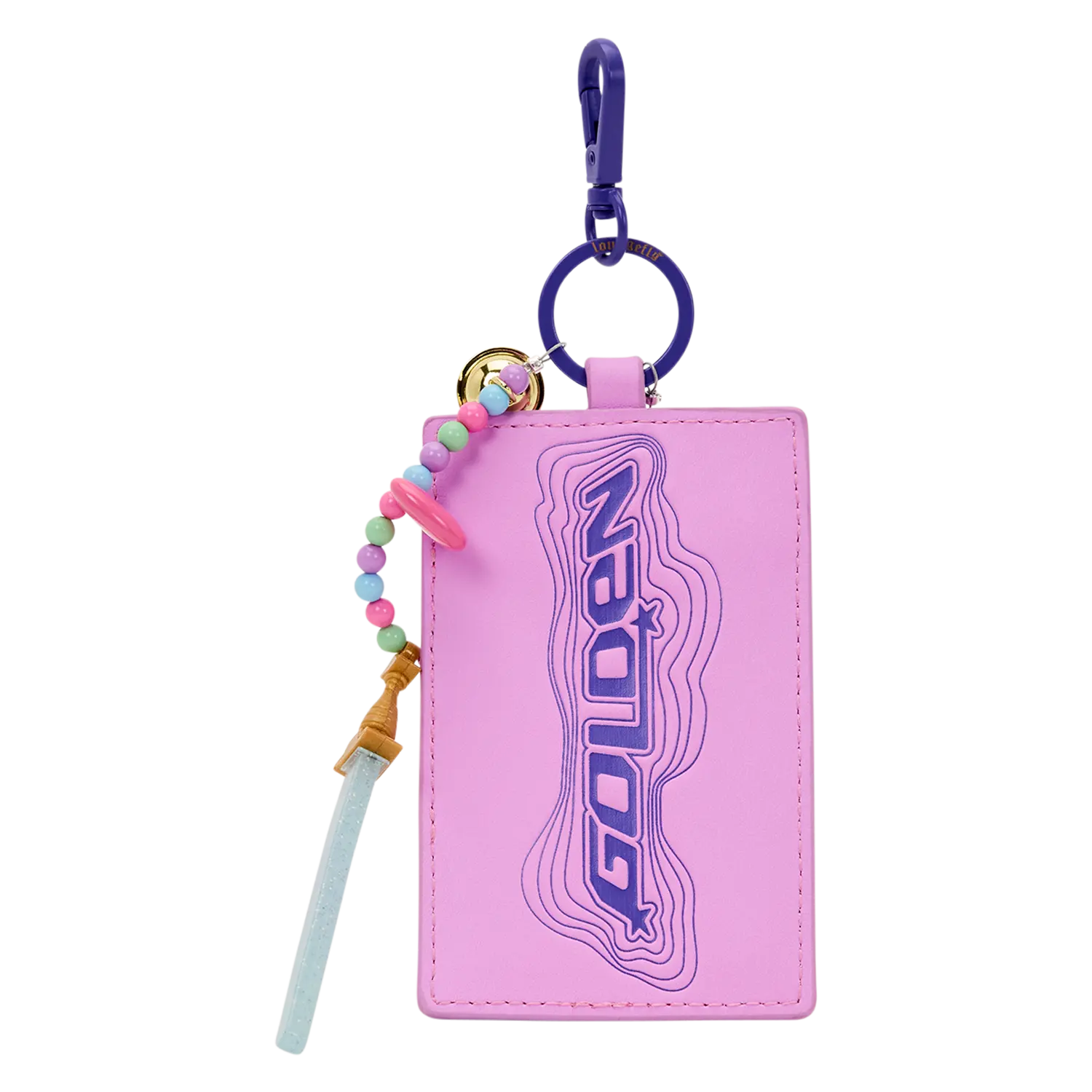 KPop Demon Hunters HUNTR/X Mini Backpack with Photo Card Charm - Image 8