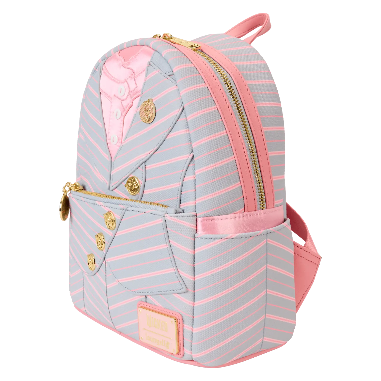 Wicked Glinda Shiz University Uniform Cosplay Mini Backpack - Image 4