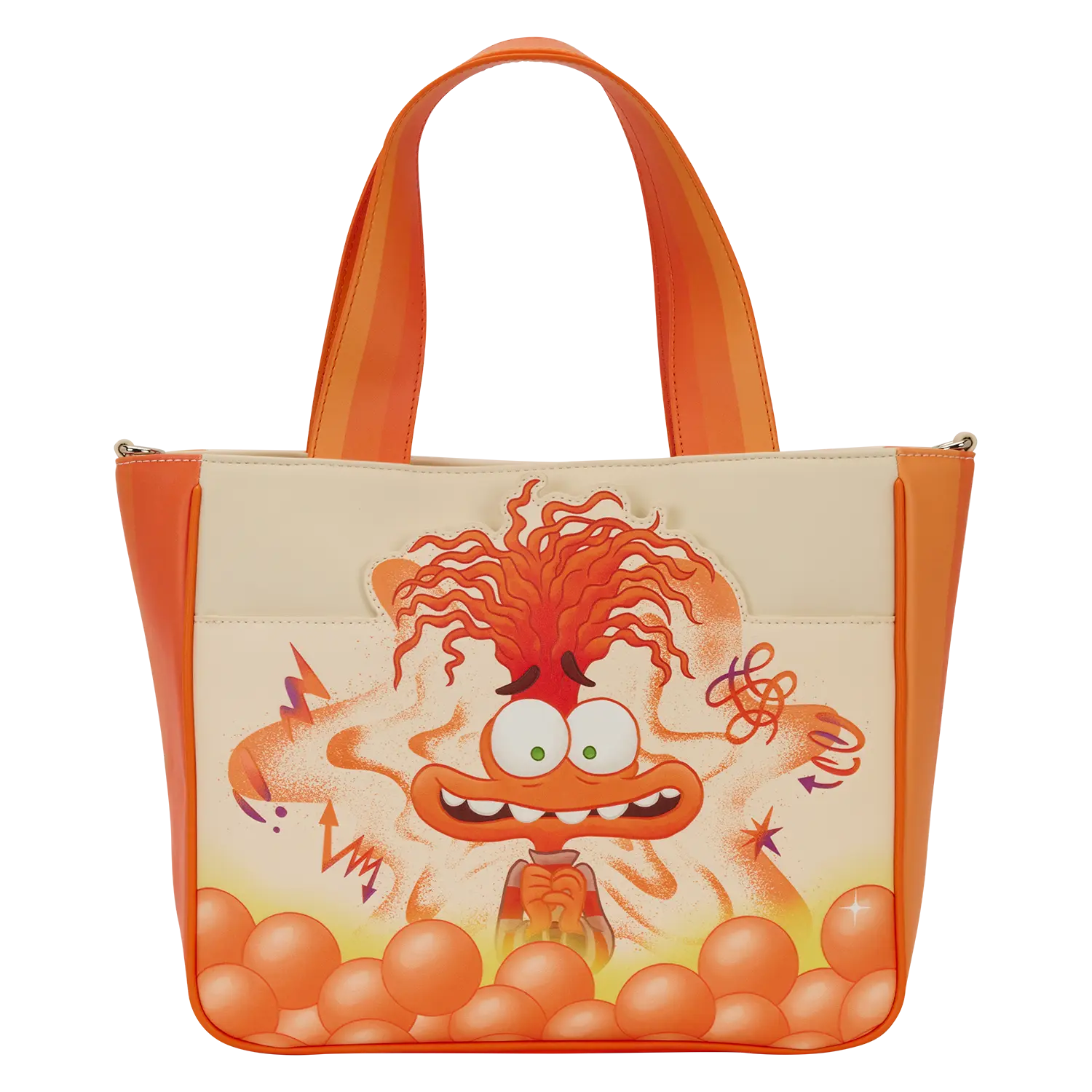 Inside Out 2 Anxiety Tote Crossbody Bag with Coin Bag - Image 5